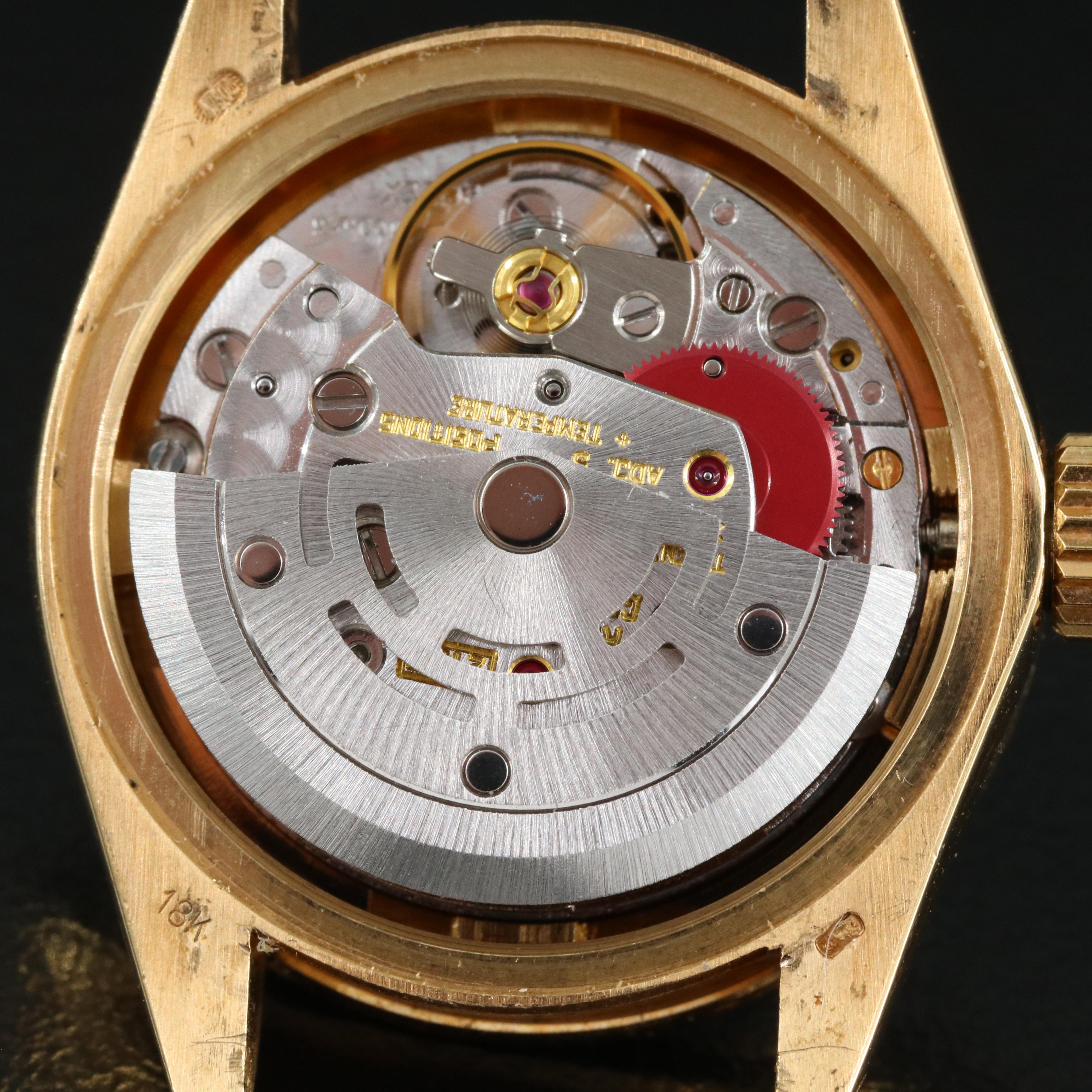 1980 Rolex Datejust Watch with Custom Diamond Bezel, Dial and Bracelet