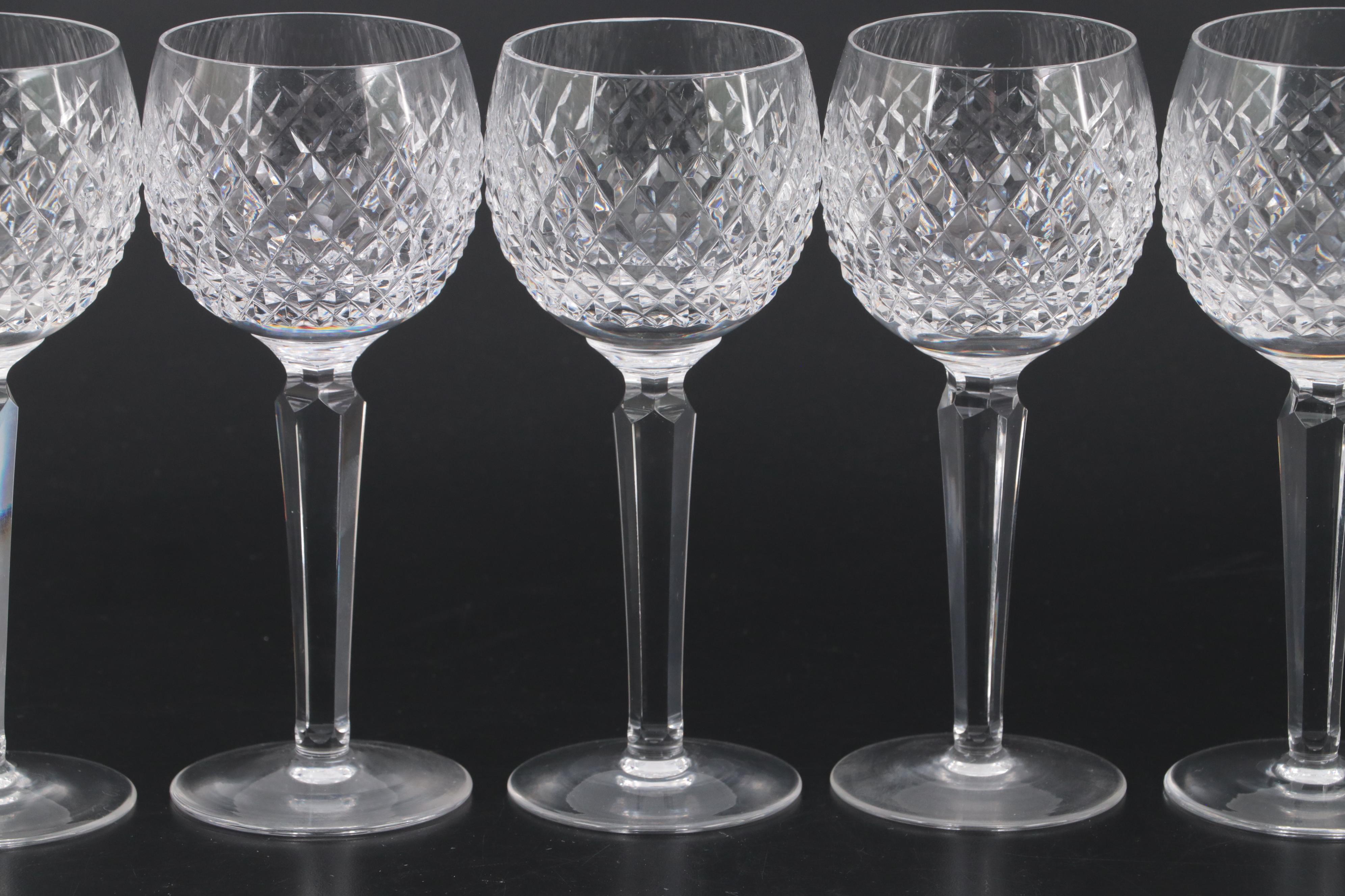 Waterford "Alana" Hock Wine Glasses, 1952–2022
