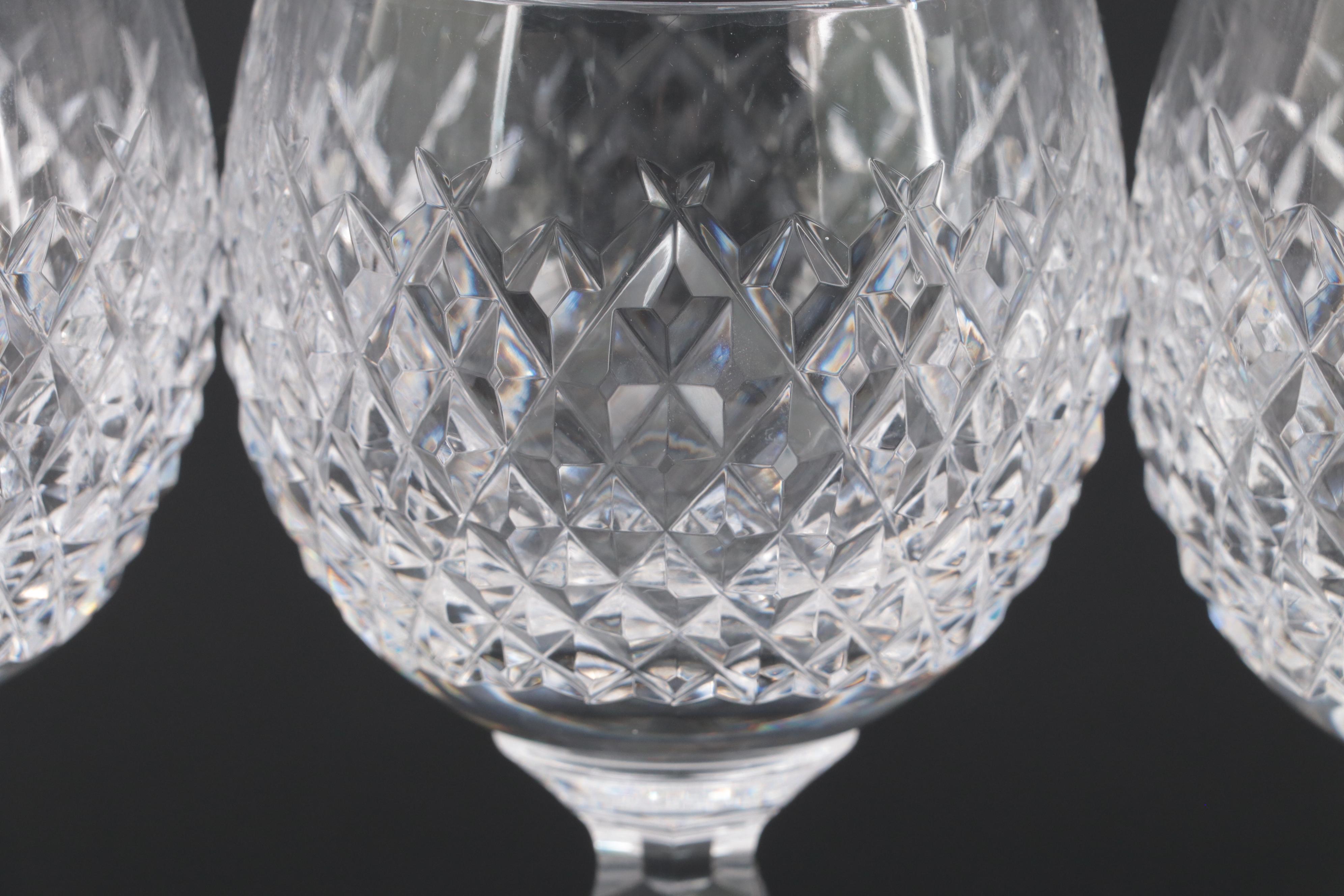 Waterford "Alana" Hock Wine Glasses, 1952–2022