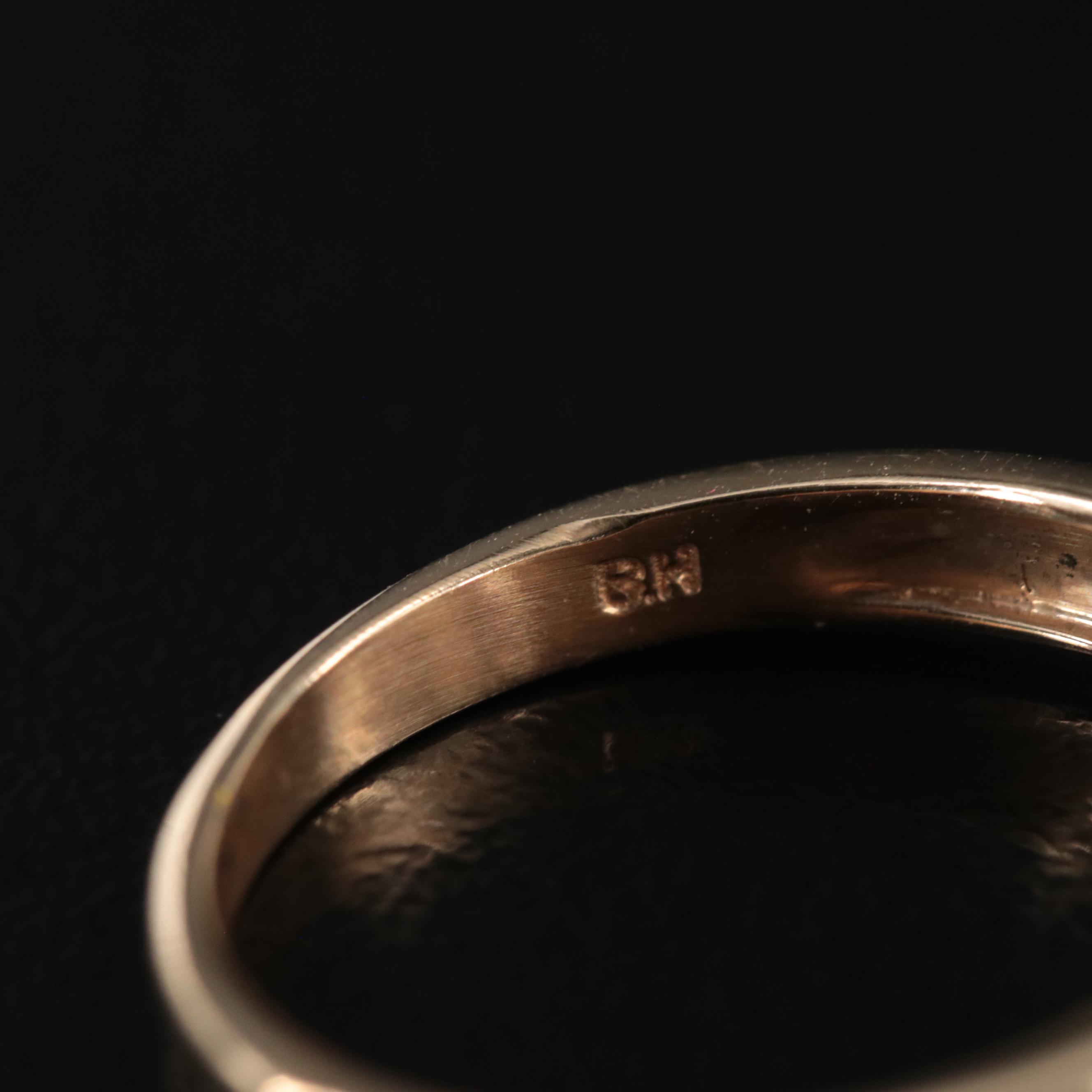 14K Ruby and Diamond Ring