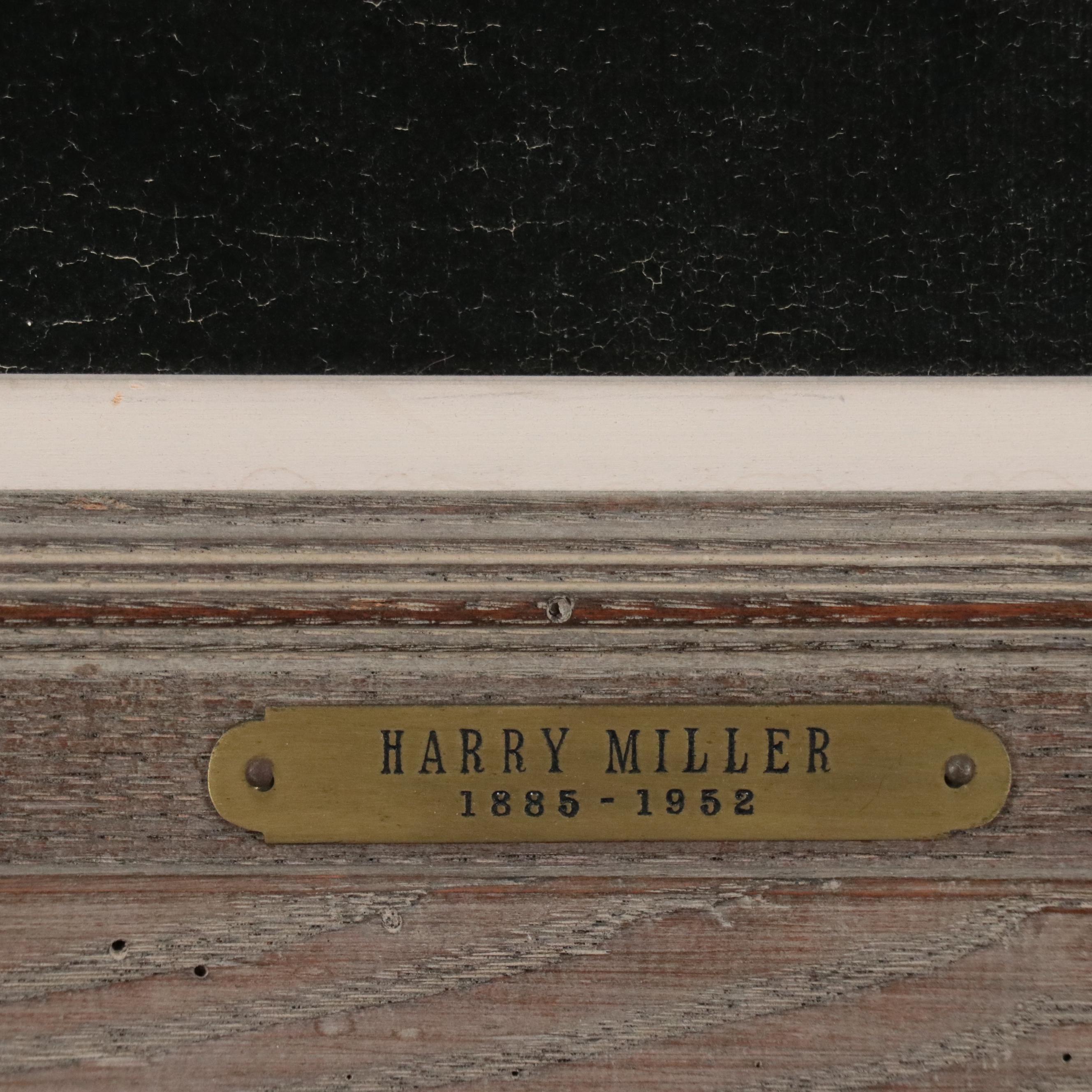 Henry Miller Portrait Oil Painting of Sam Miller, Circa 1937