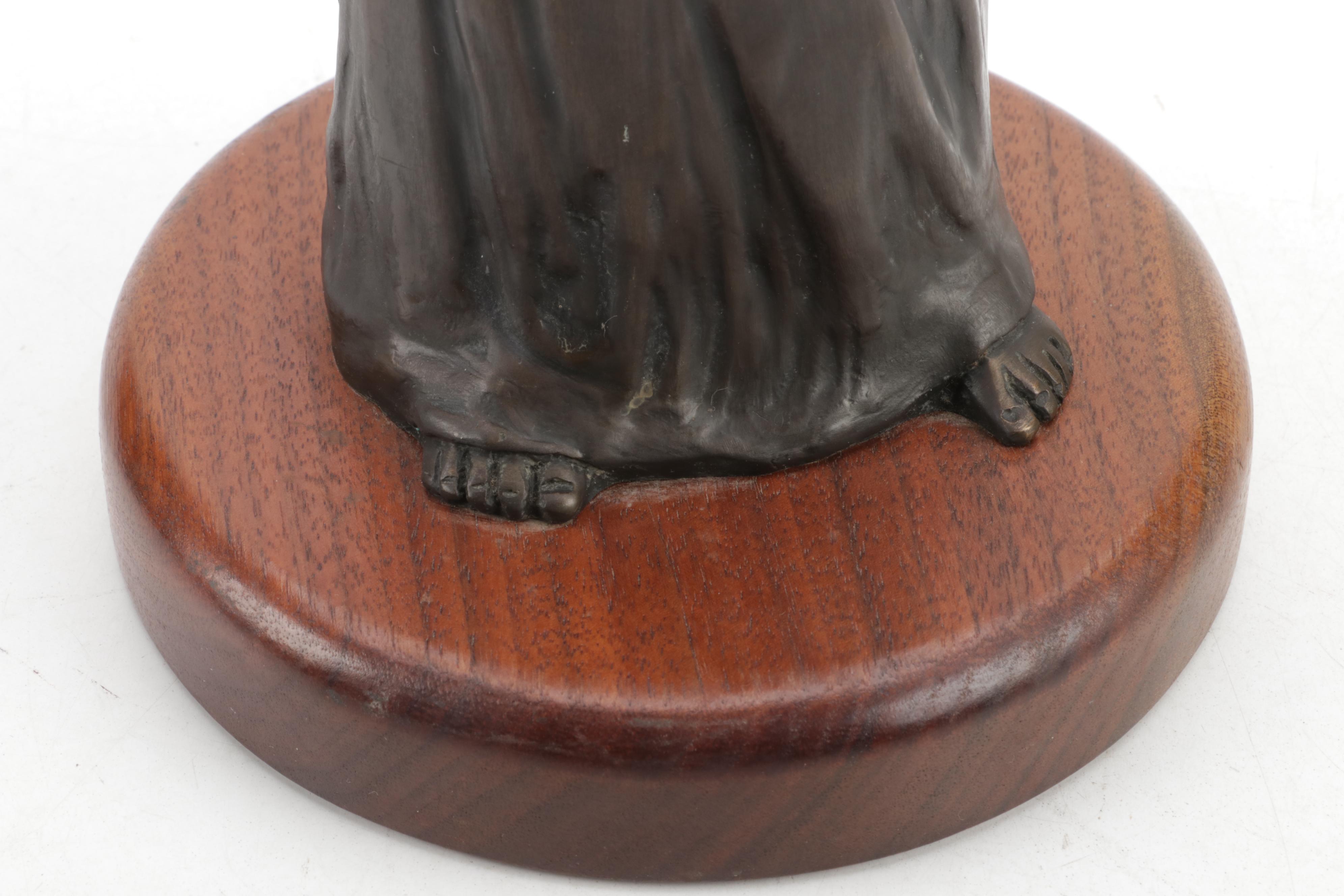 Jo Saylors Bronze Sculpture of a Little Girl EBTH