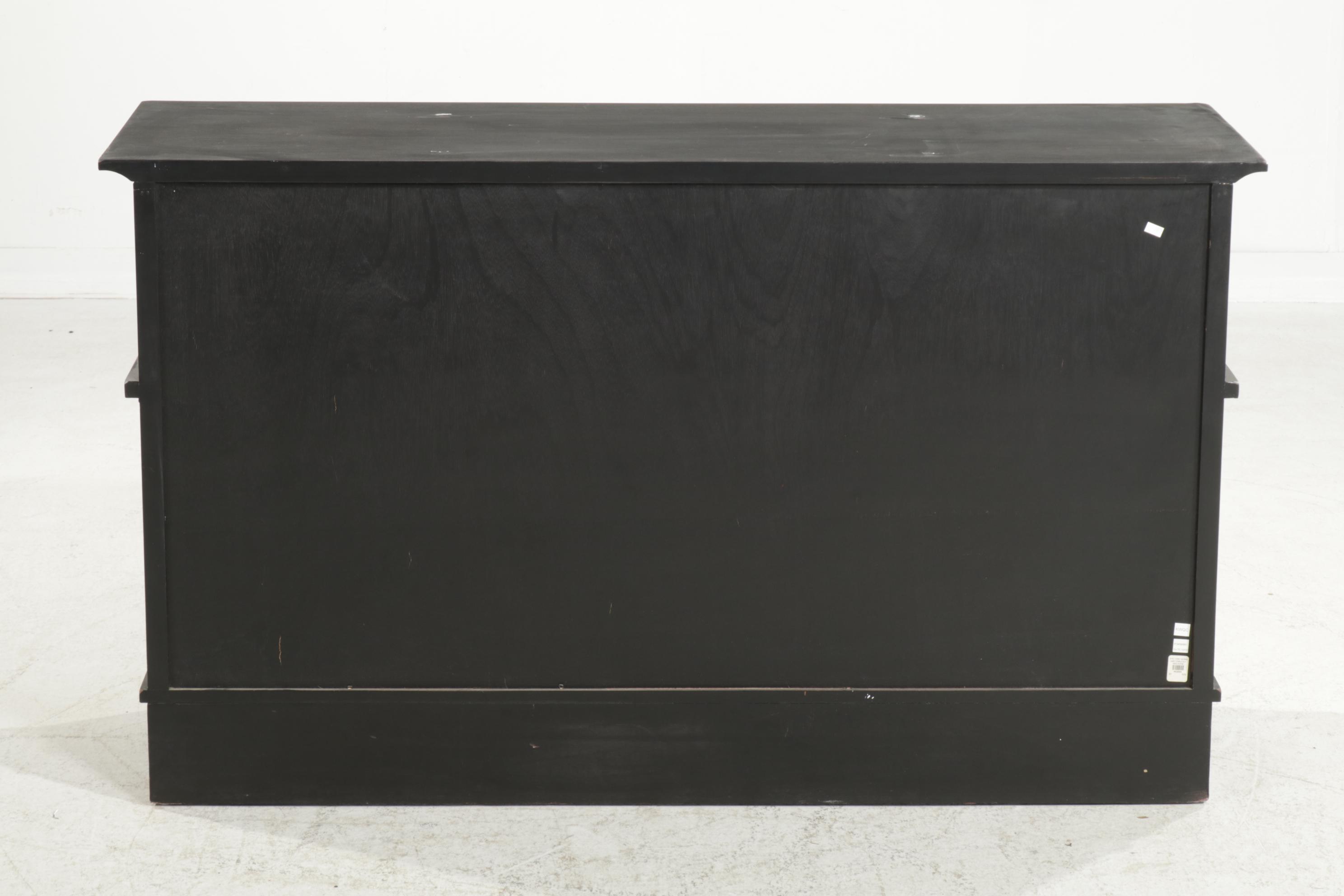 Pottery Barn Ebonized Cabot Console