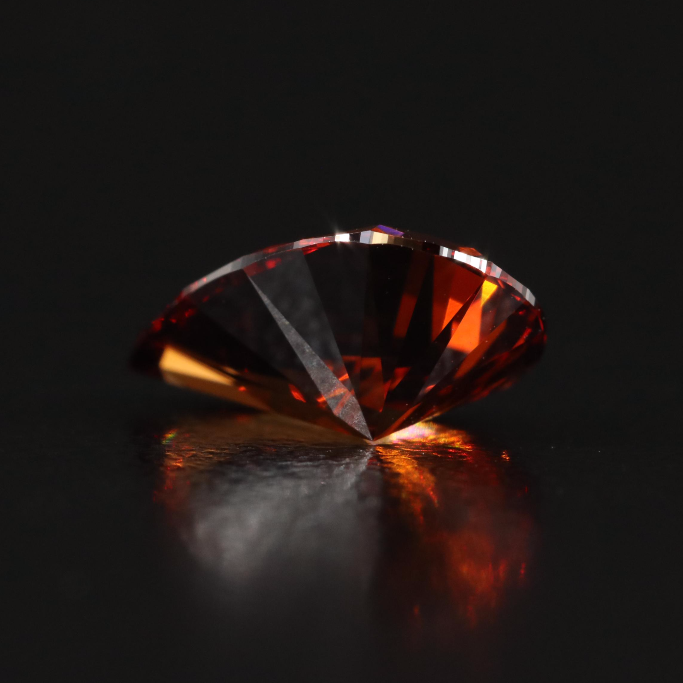 Loose 2.04 CT Fancy Deep Brown Orange Diamond