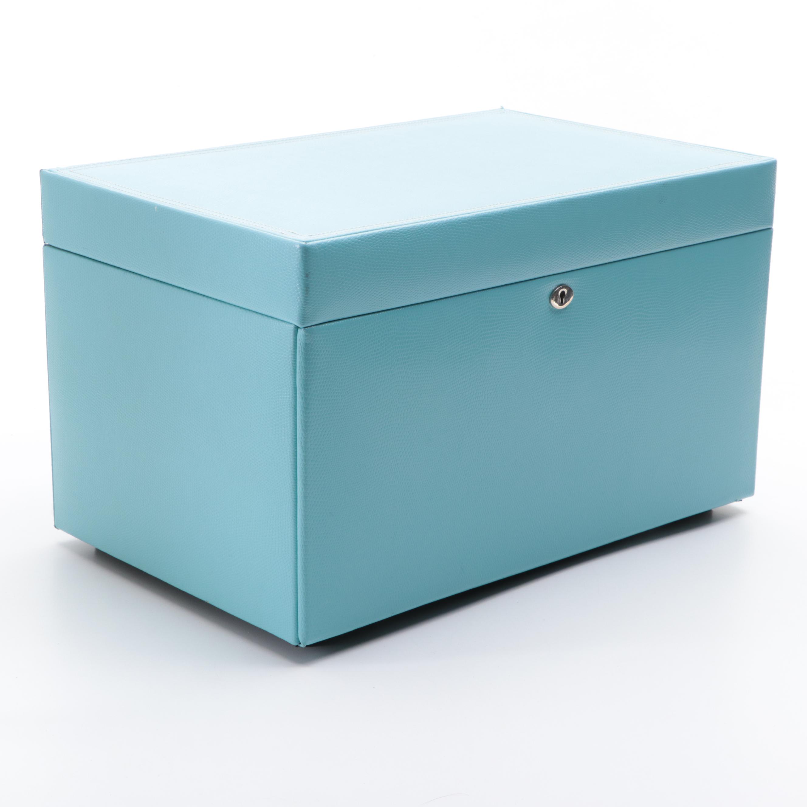 Williams Sonoma "Hold Everything" Multi-Compartment Jewelry Box