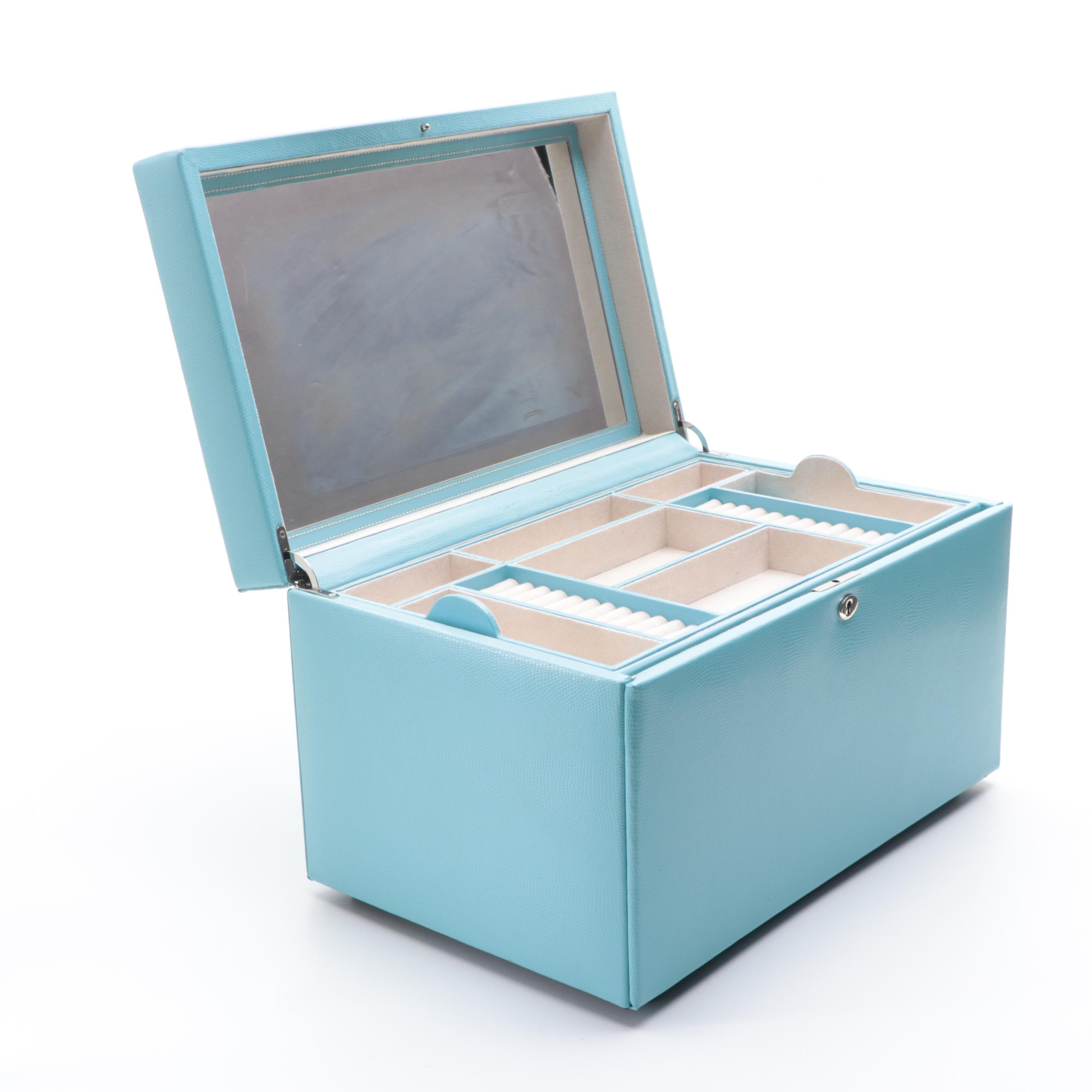 Williams Sonoma "Hold Everything" Multi-Compartment Jewelry Box