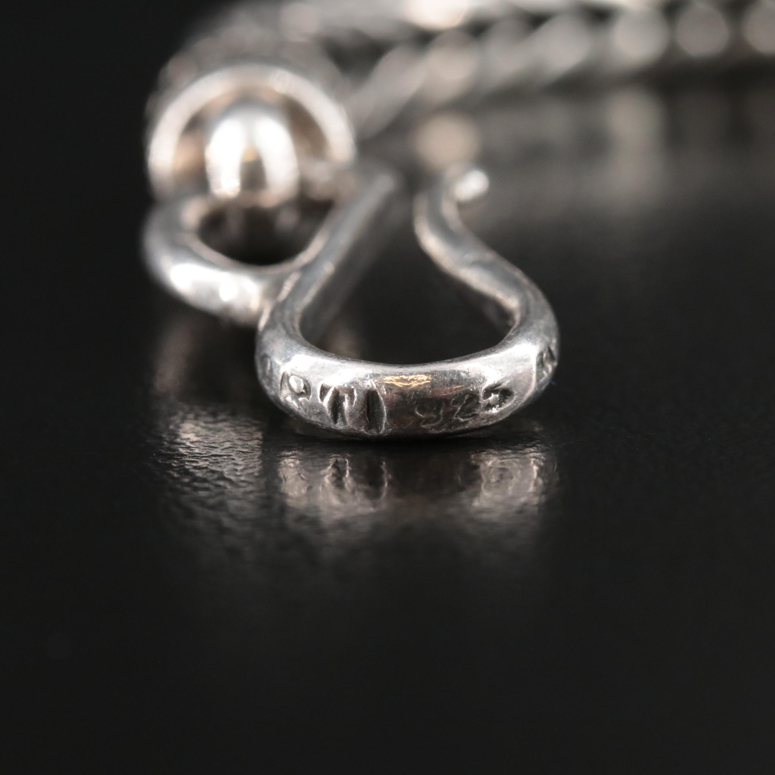 Suarti Sterling Wheat Chain Necklace