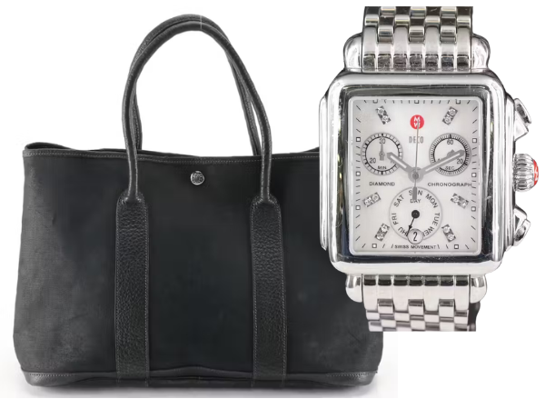 Designer Handbags, Jewelry & Timepieces