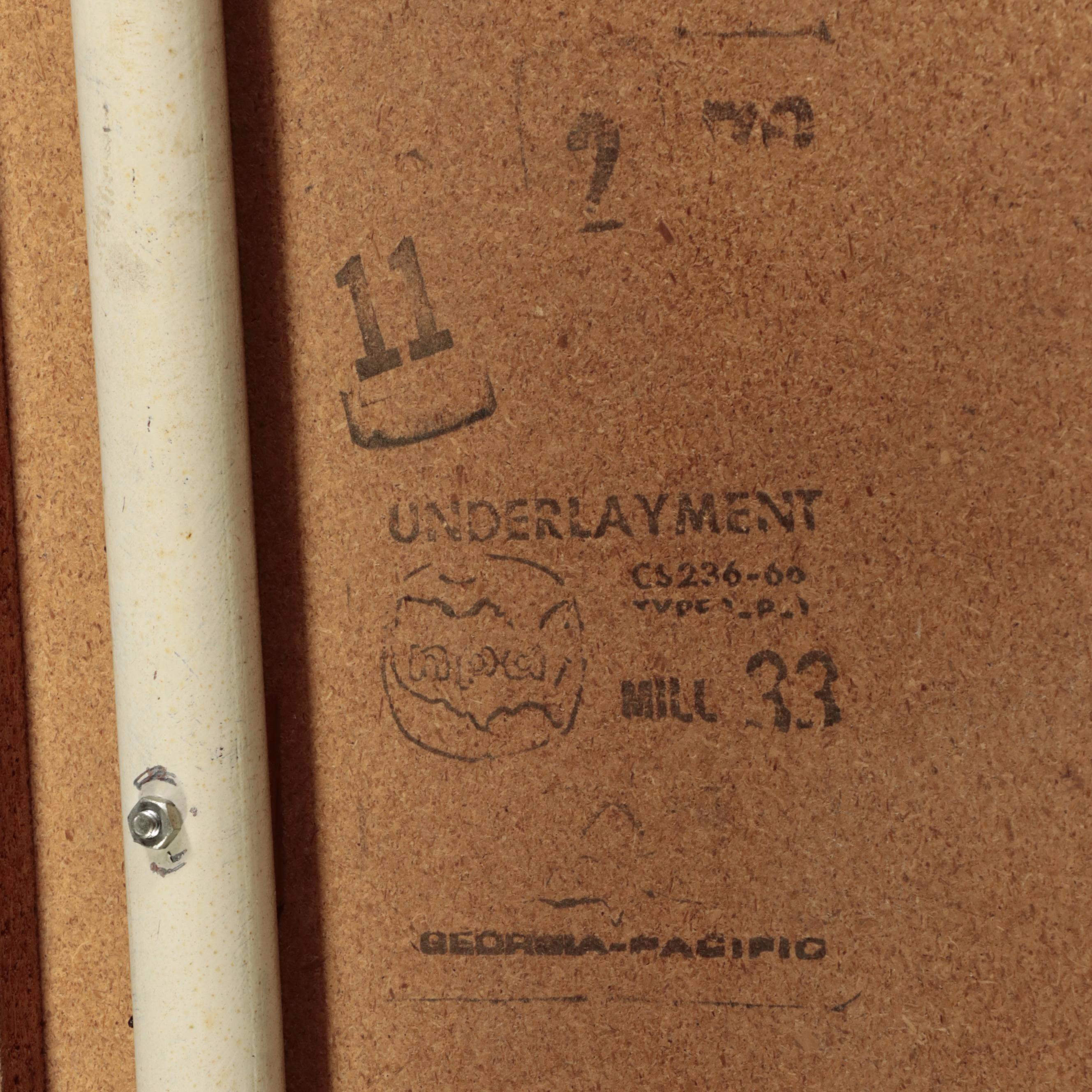 Industrial Steel Pipe and Laminate Top Rolling Work Table with Three Wood Planks