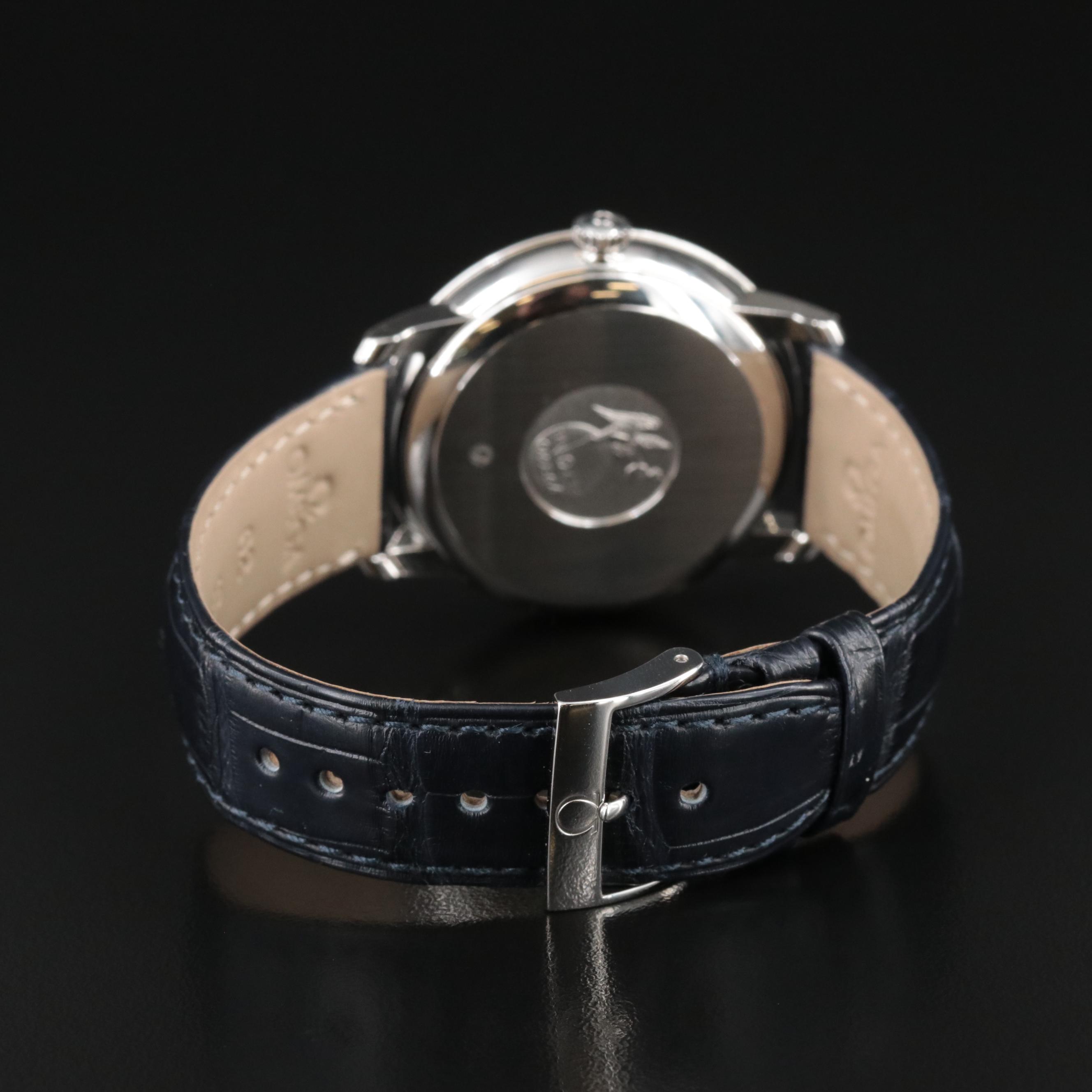 Omega DeVille Co-Axial Chronometer with Date Stainless Steel Watch