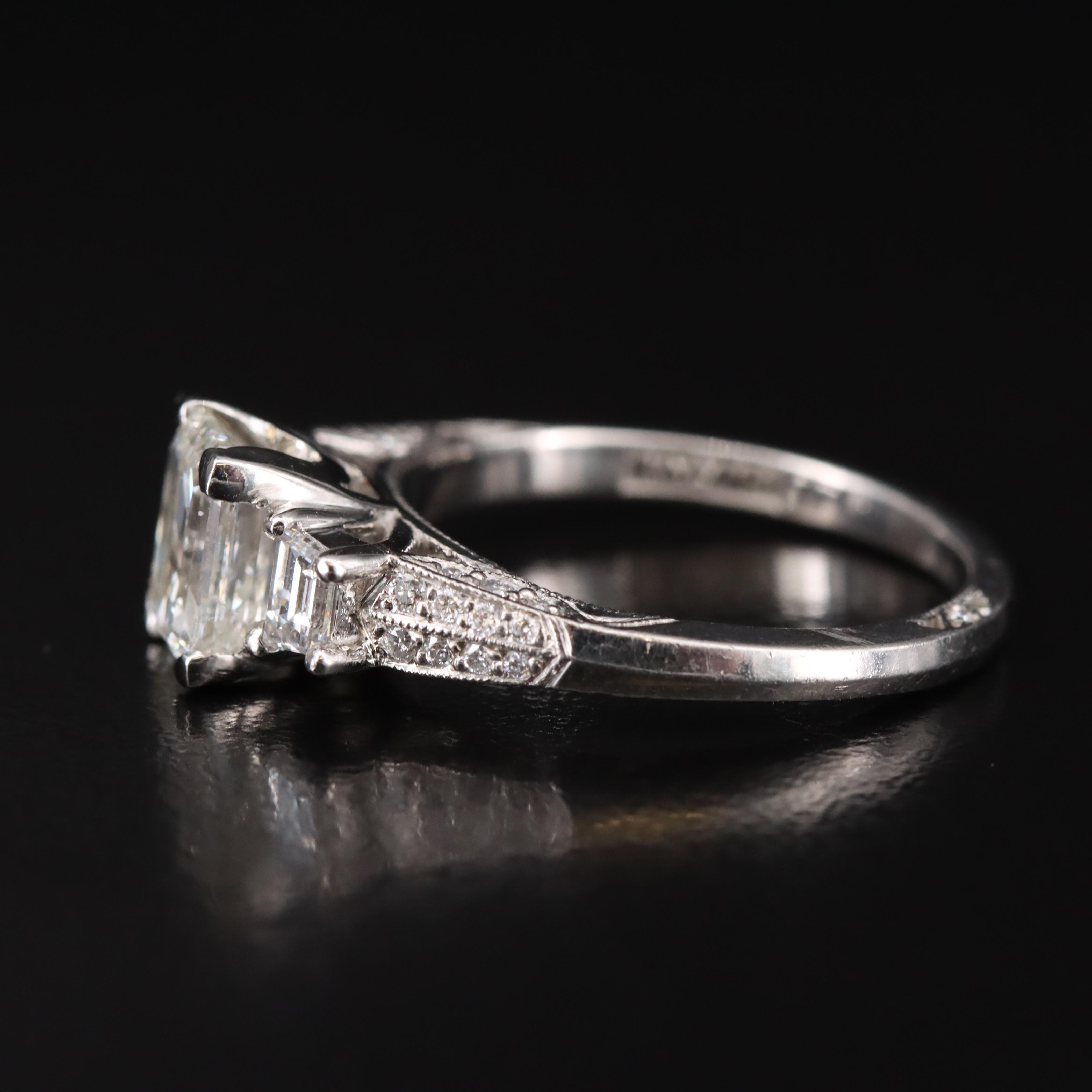 Tacori Platinum 1.88 CTW Diamond Ring