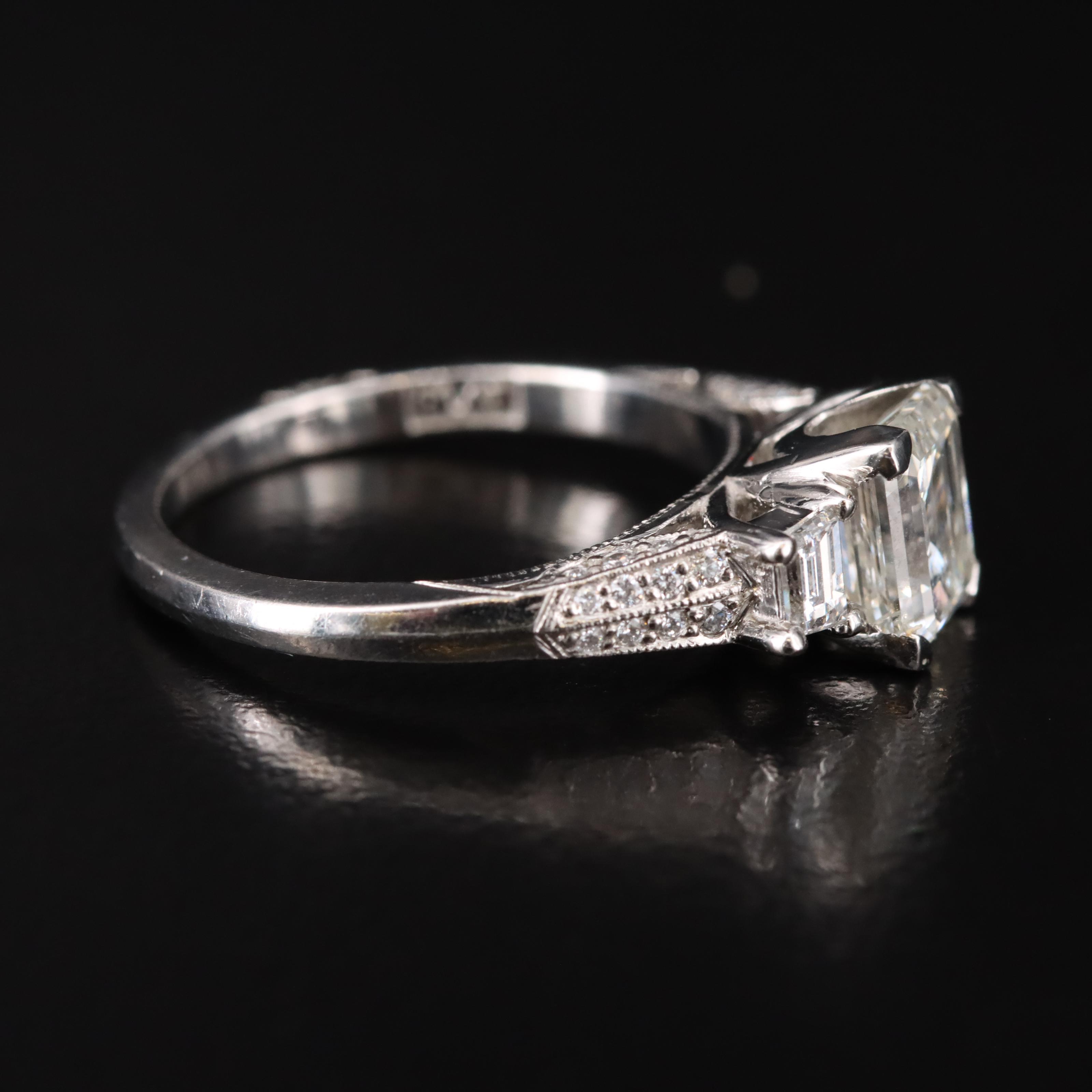 Tacori Platinum 1.88 CTW Diamond Ring