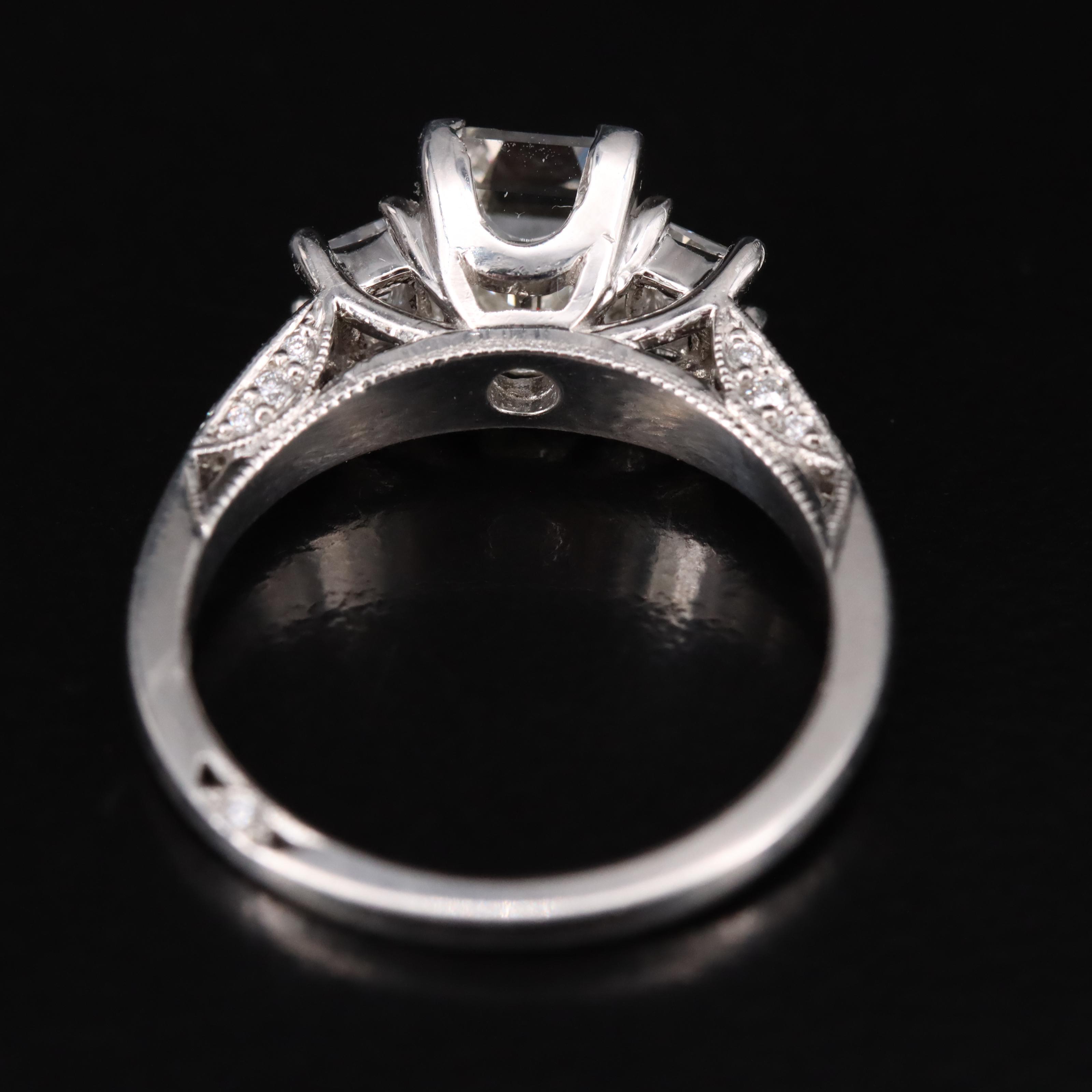 Tacori Platinum 1.88 CTW Diamond Ring