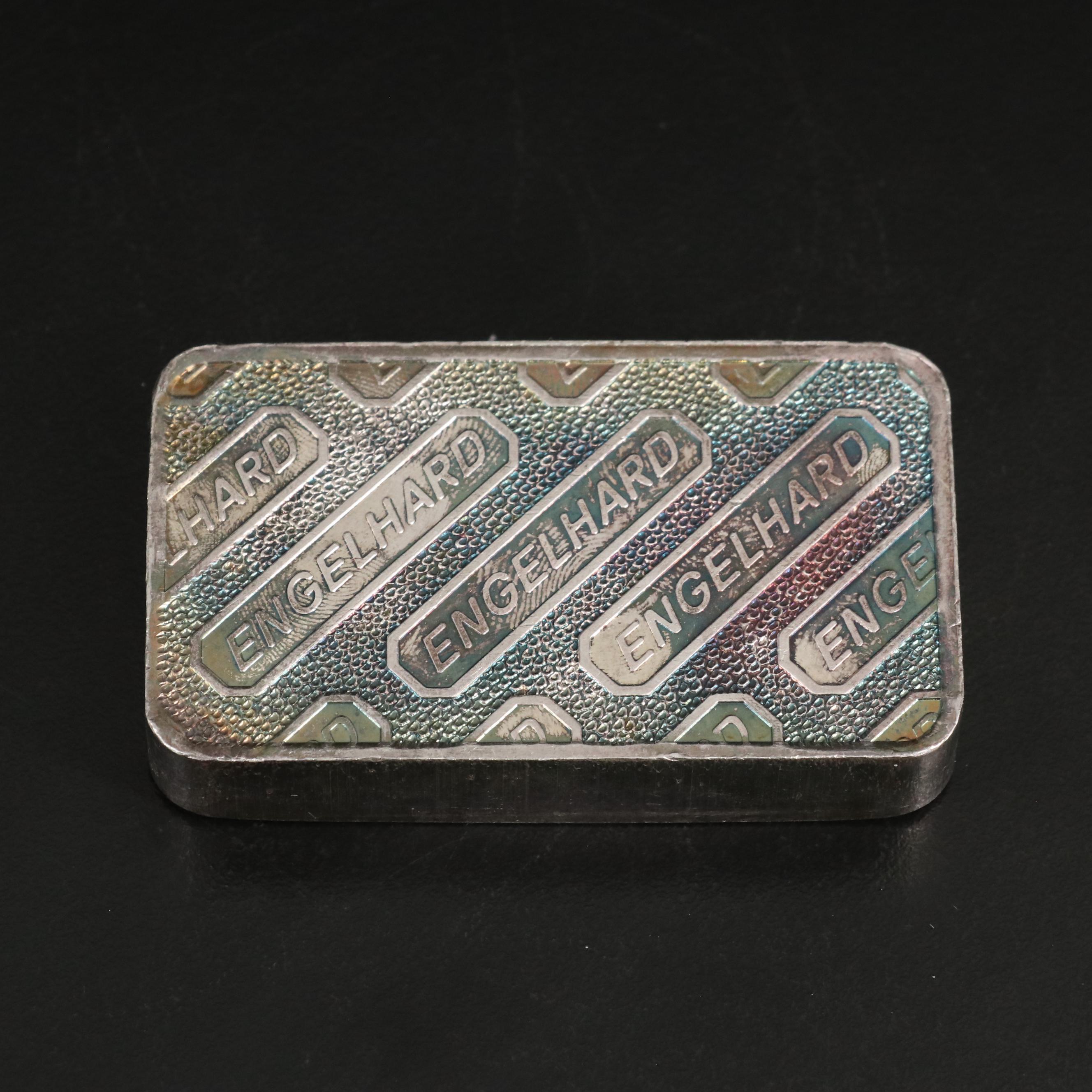 10 Engelhard Troy Oz. Fine Silver Bar
