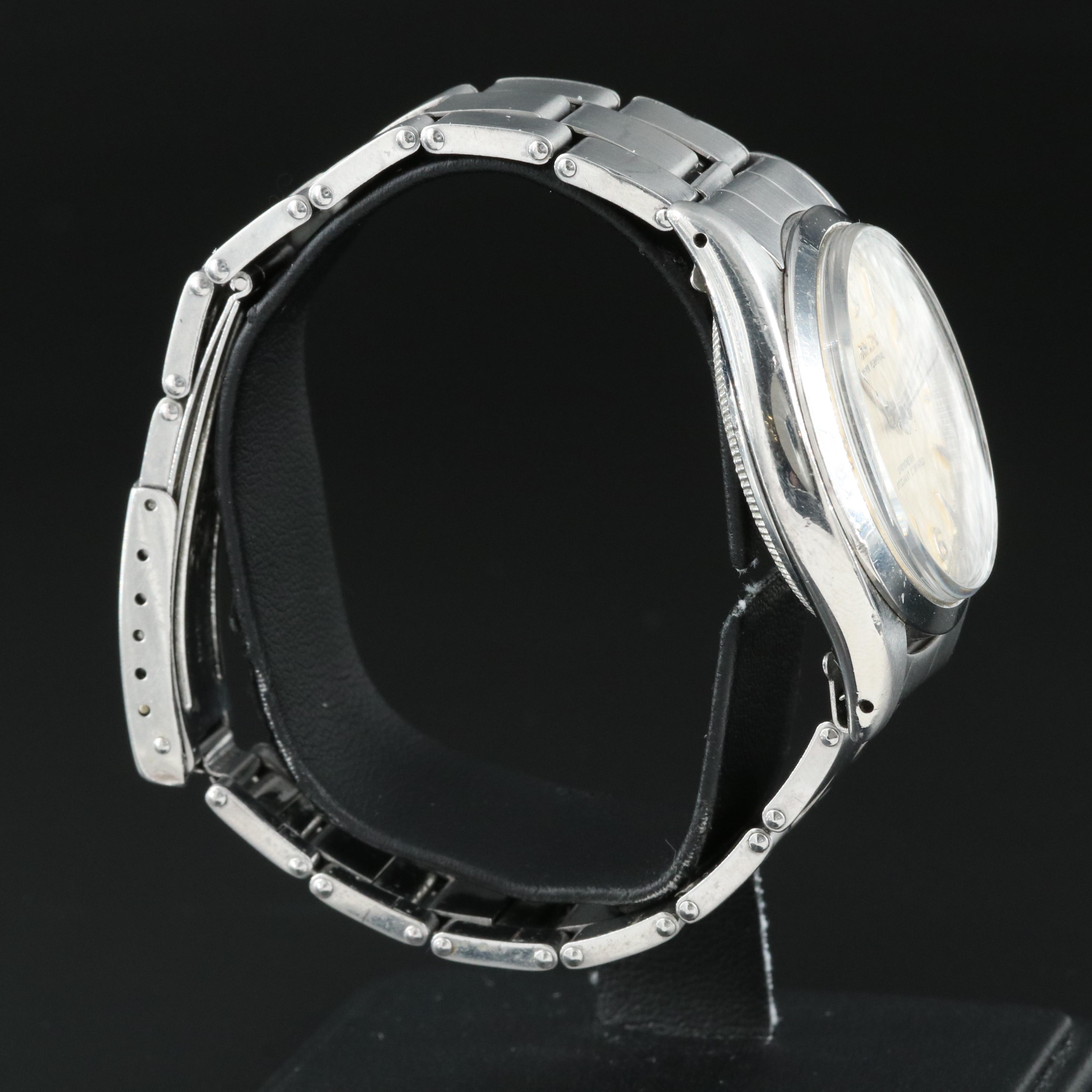 1954 Rolex Honeycomb Dial Oyster Perpetual Watch