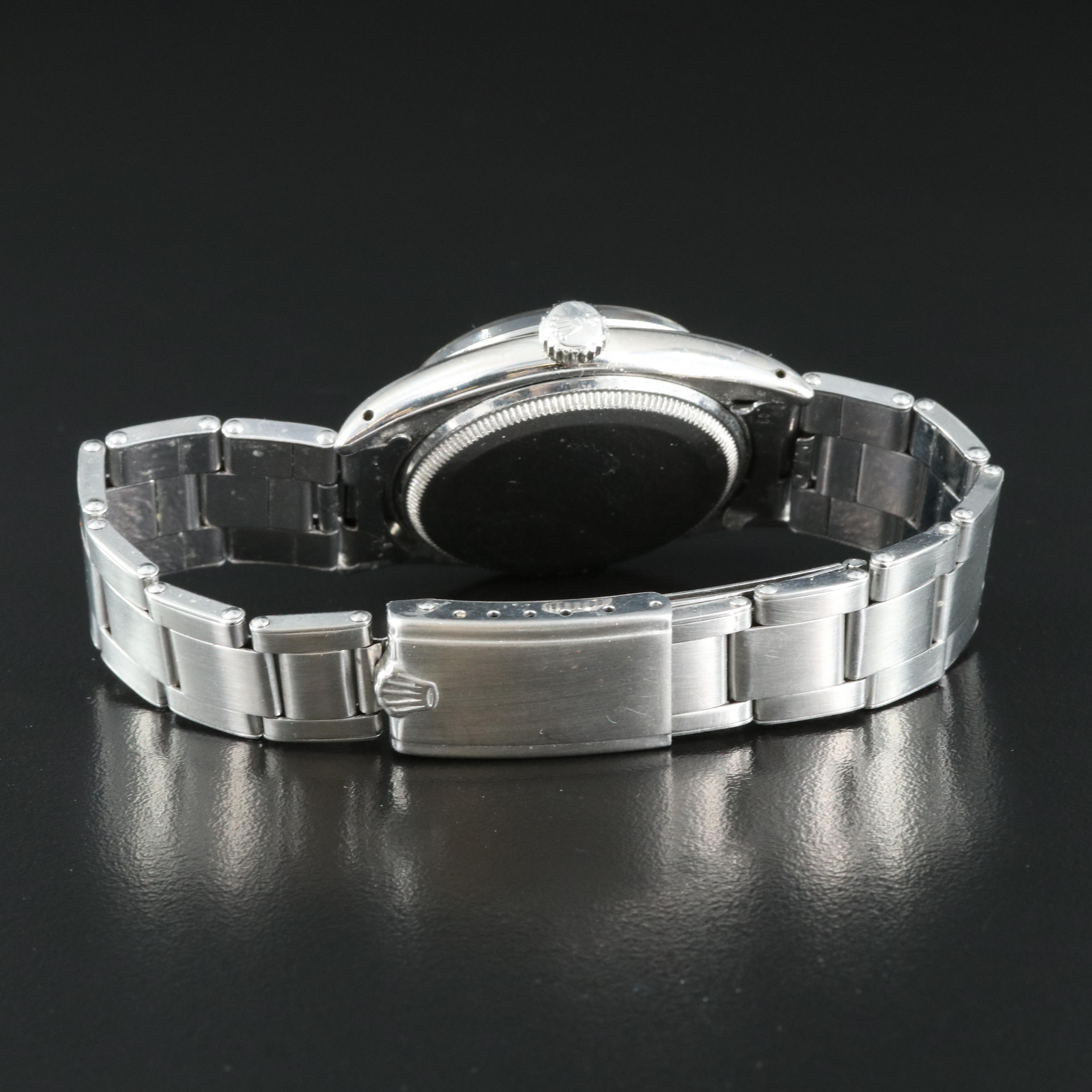 1954 Rolex Honeycomb Dial Oyster Perpetual Watch