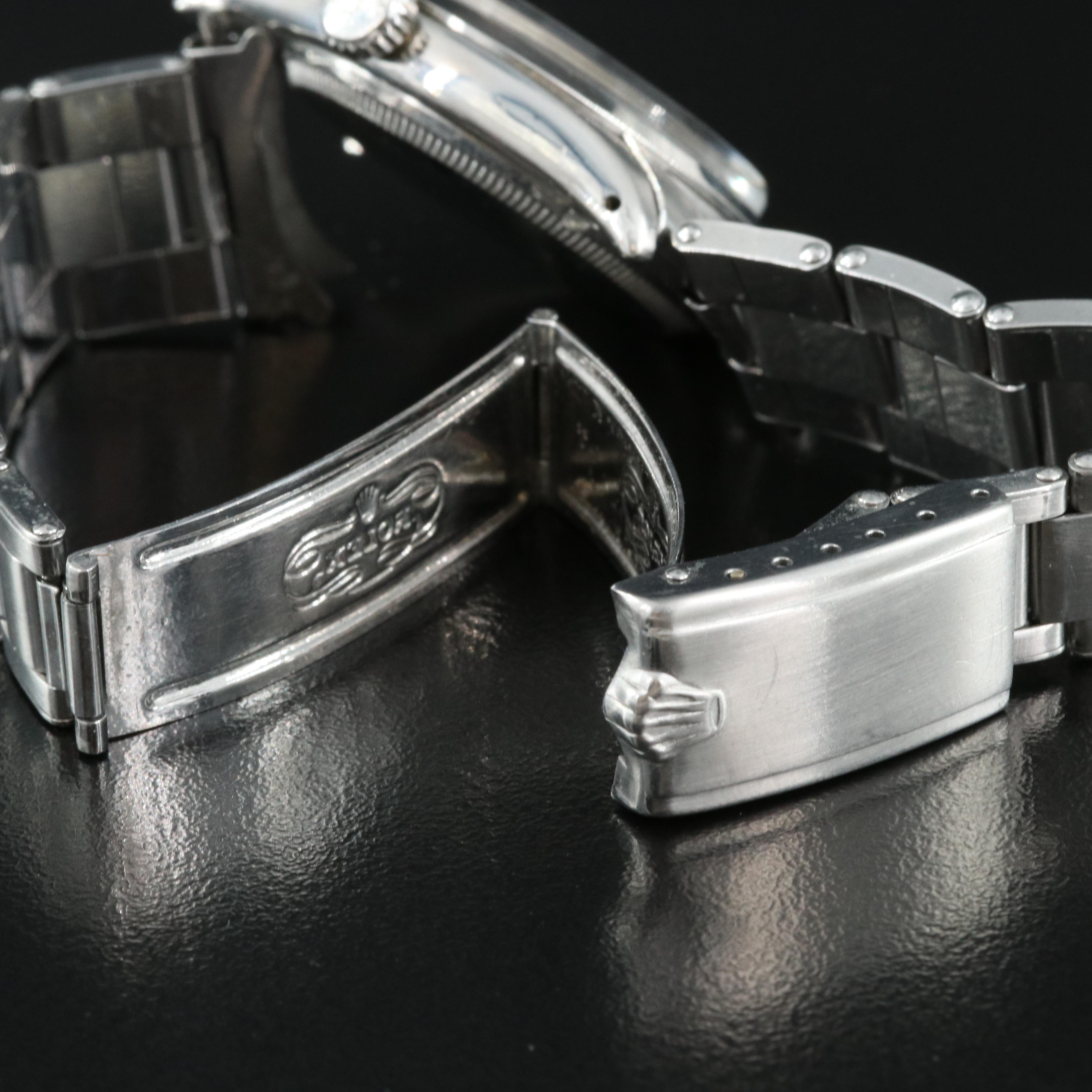 1954 Rolex Honeycomb Dial Oyster Perpetual Watch