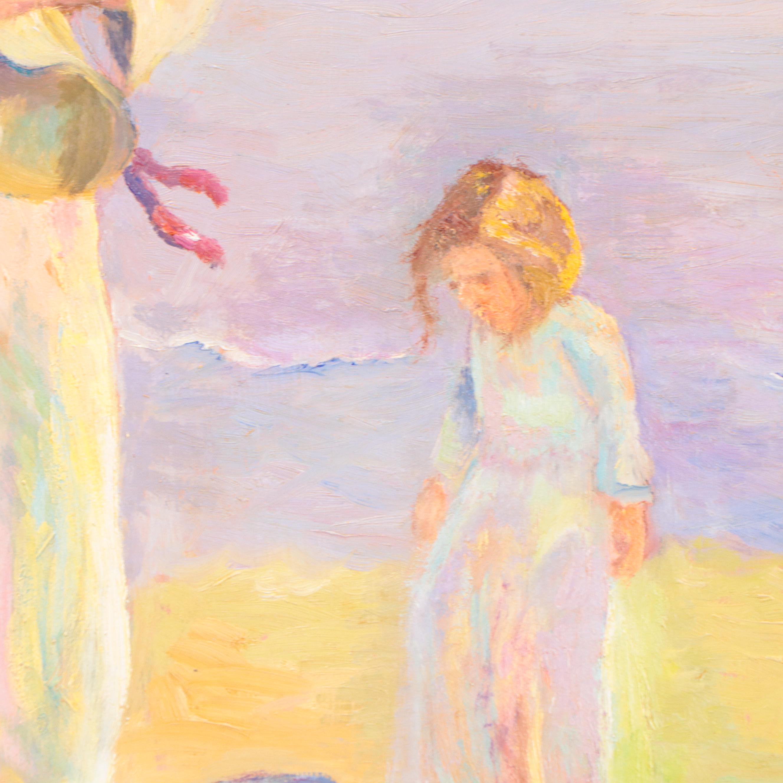 Edy Martin Impressionist Style Oil Painting "Ocean Breeze"