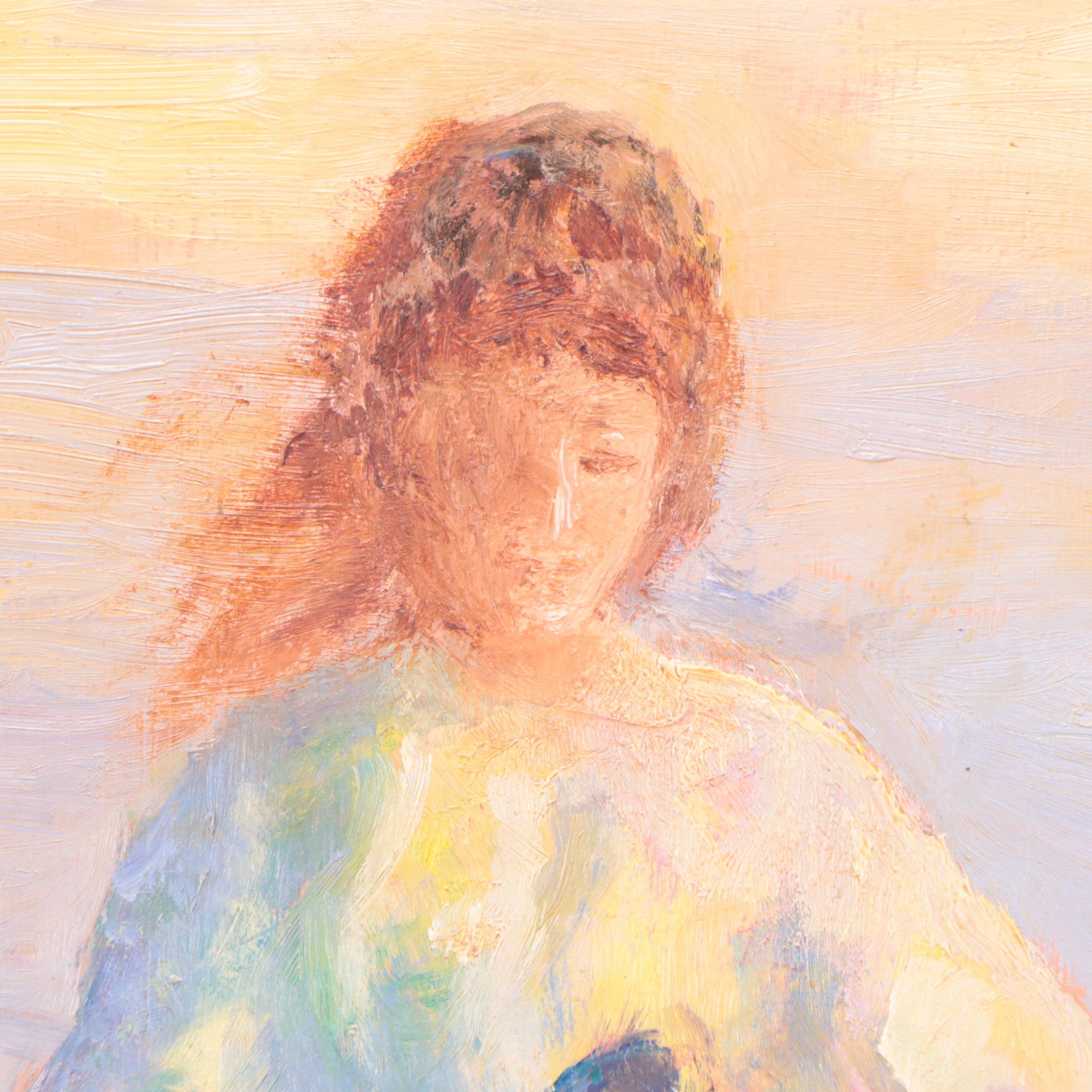 Edy Martin Impressionist Style Oil Painting "Ocean Breeze"