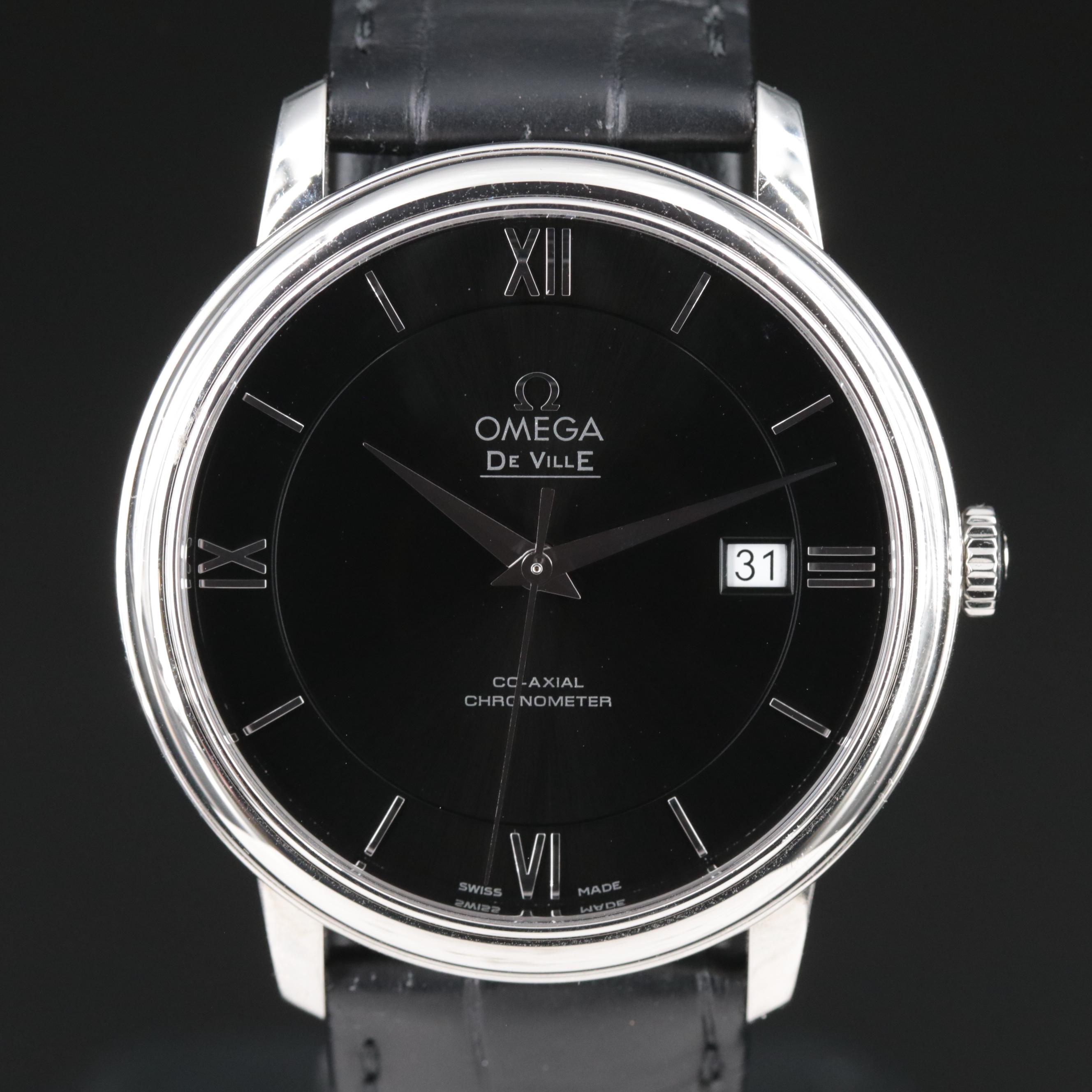 2007 Omega DeVille Co-Axial Chronometer Date Watch