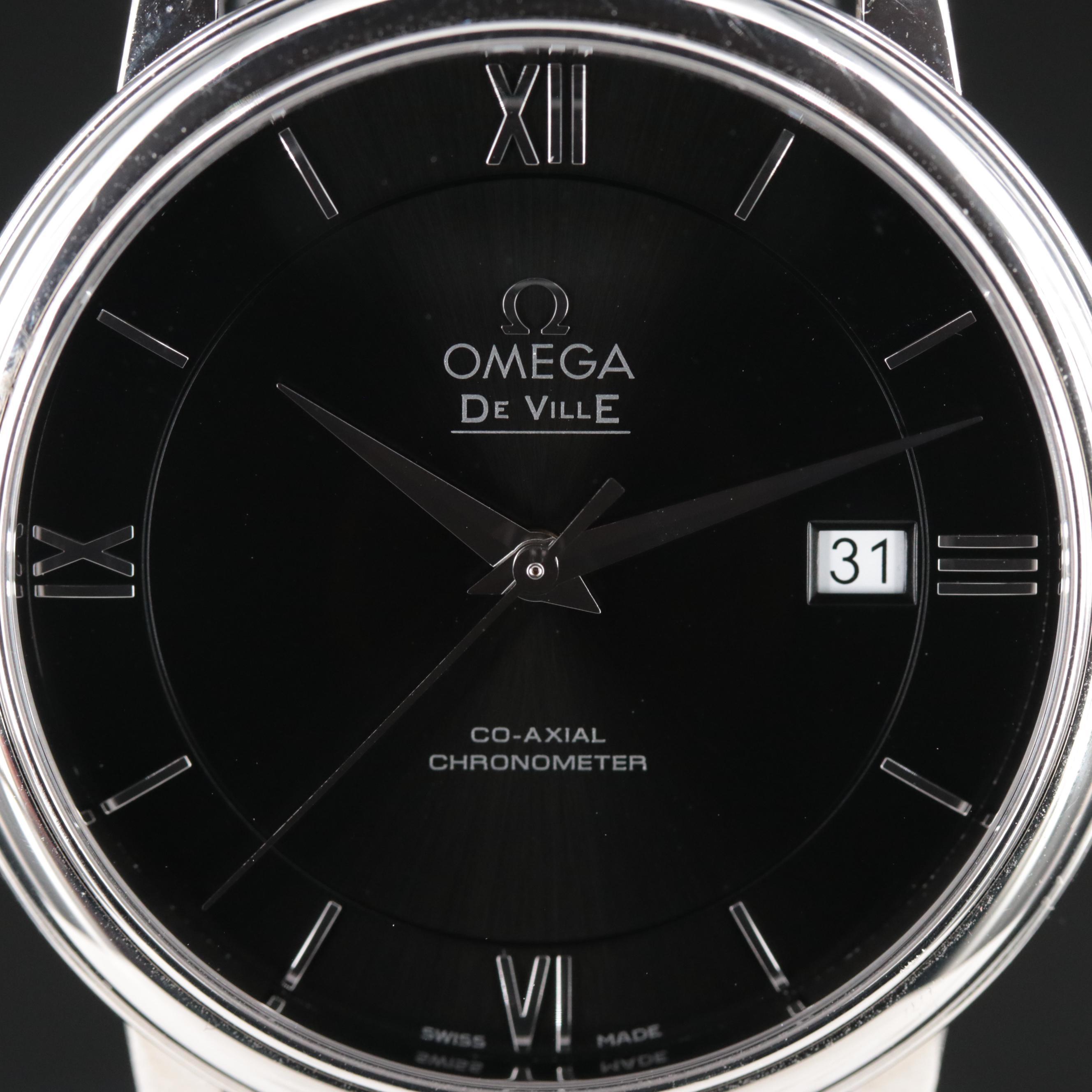 2007 Omega DeVille Co-Axial Chronometer Date Watch