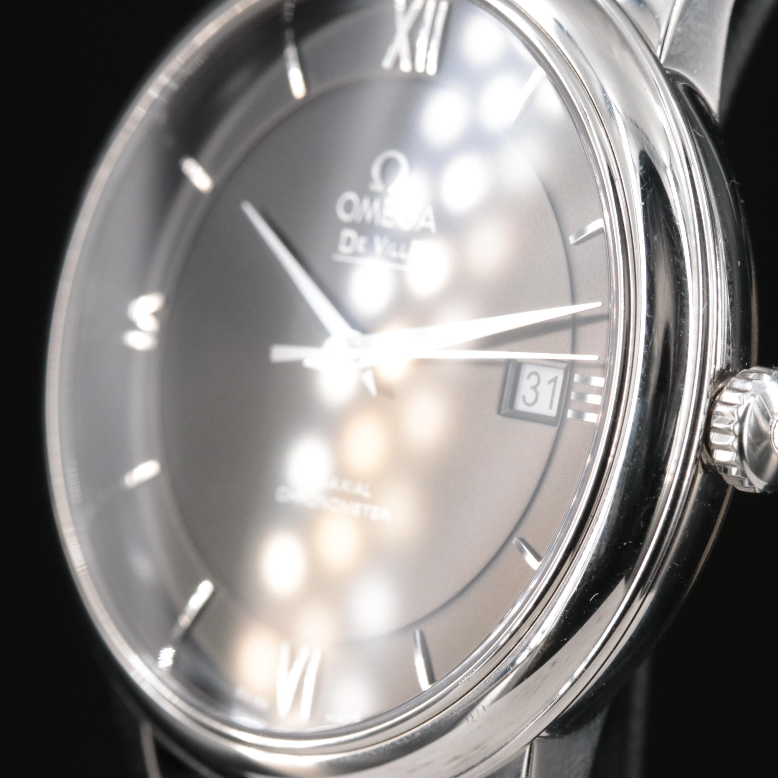 2007 Omega DeVille Co-Axial Chronometer Date Watch