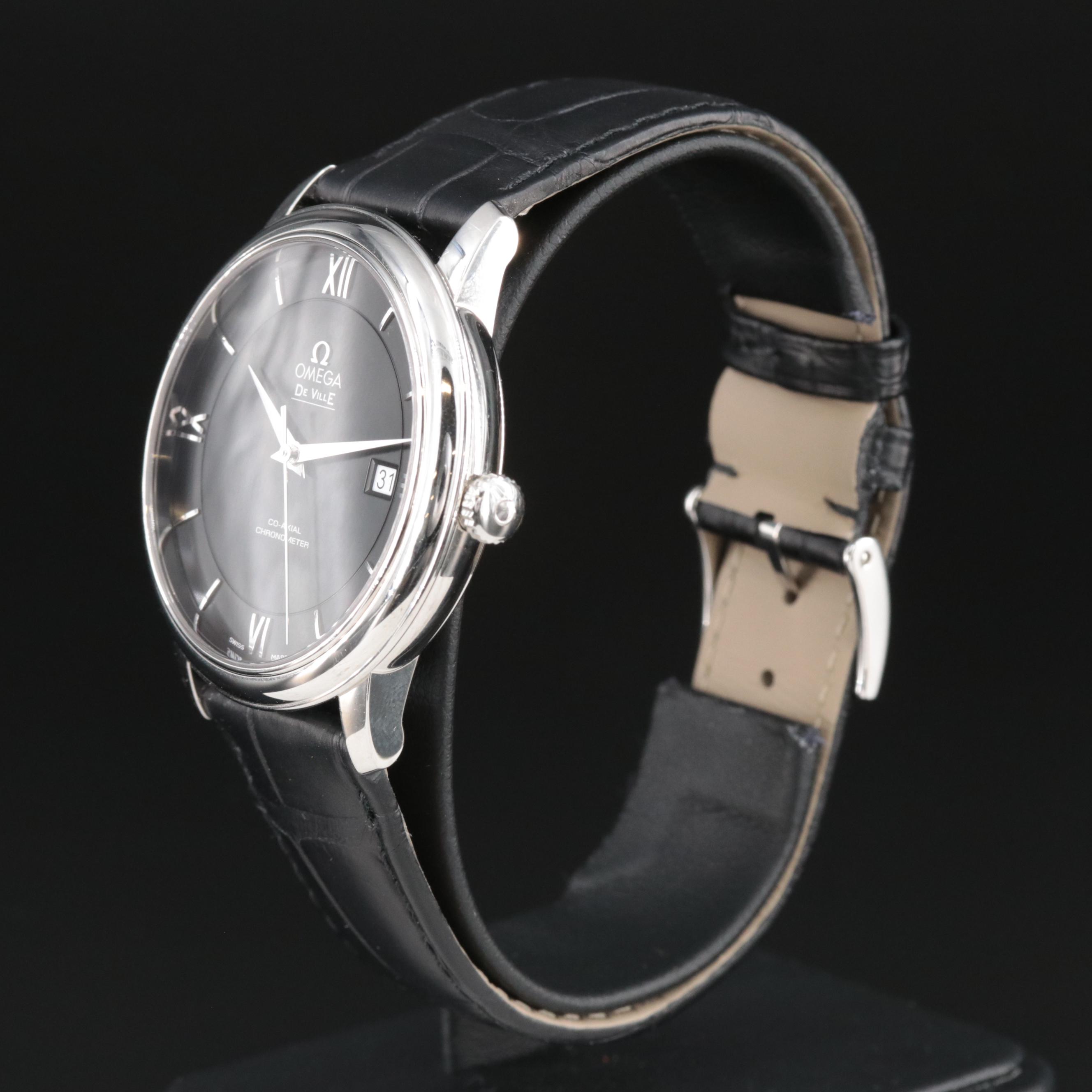 2007 Omega DeVille Co-Axial Chronometer Date Watch