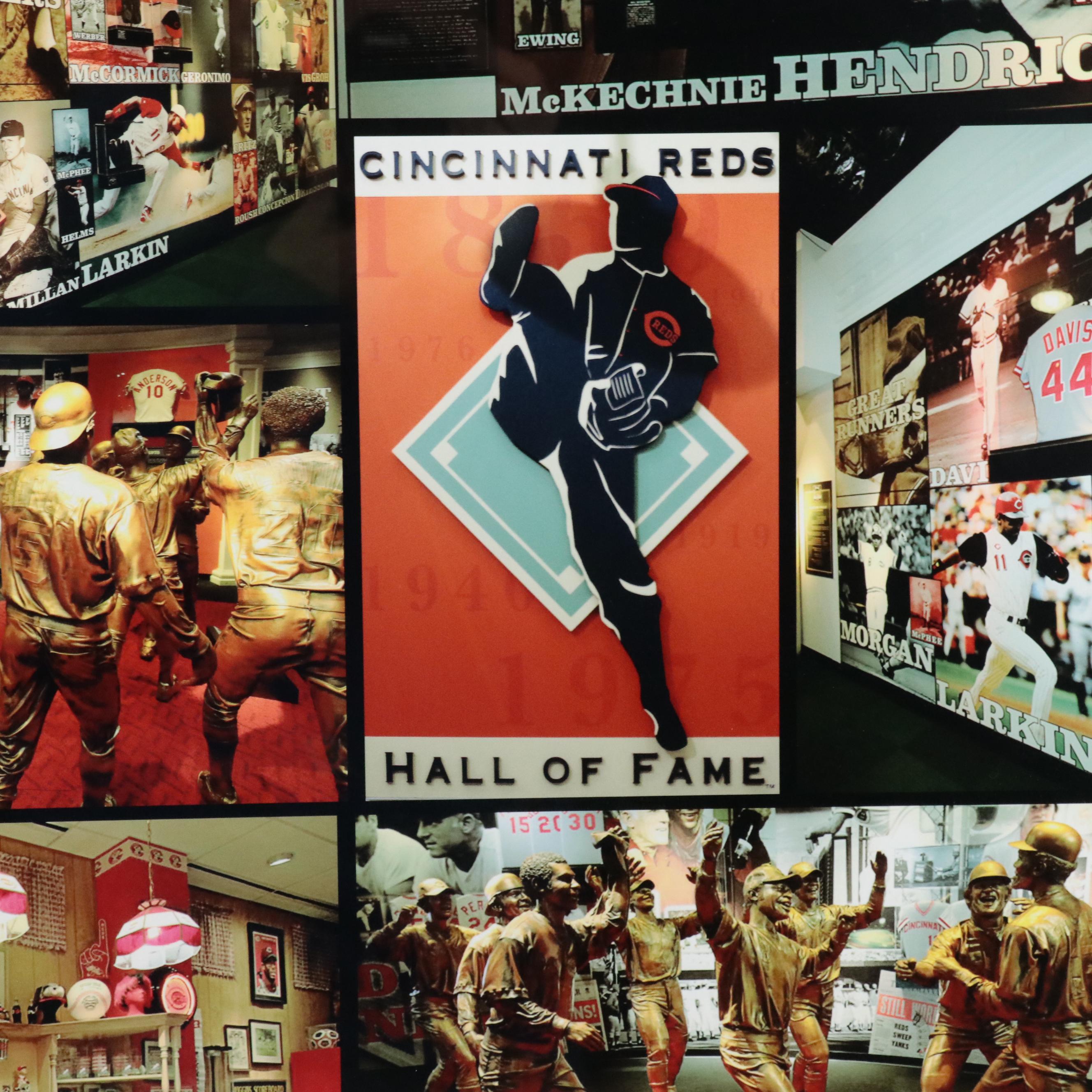 Cincinnati Reds Hall of Fame Giclée Poster