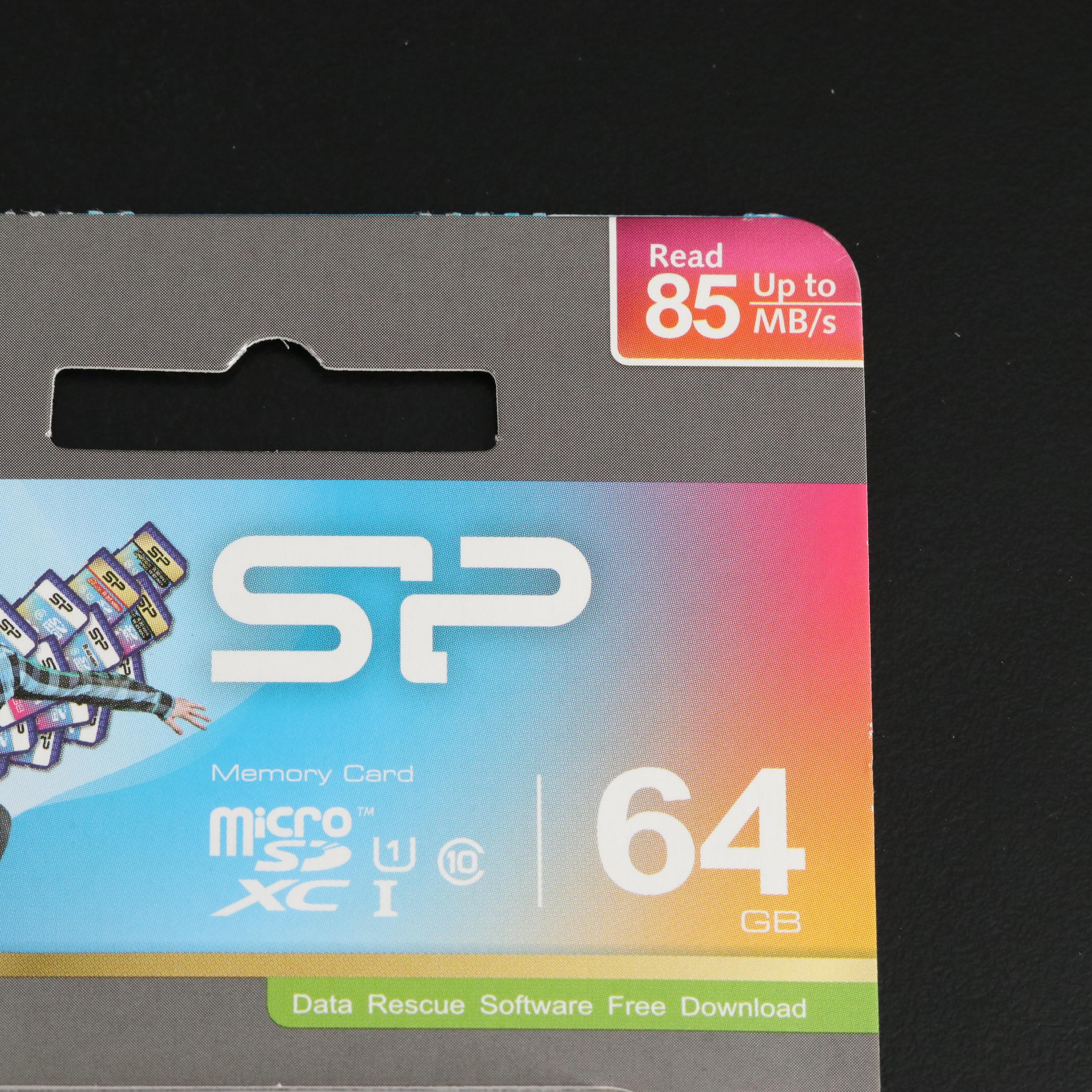 64 GB Micro SD Cards with SD Adapters