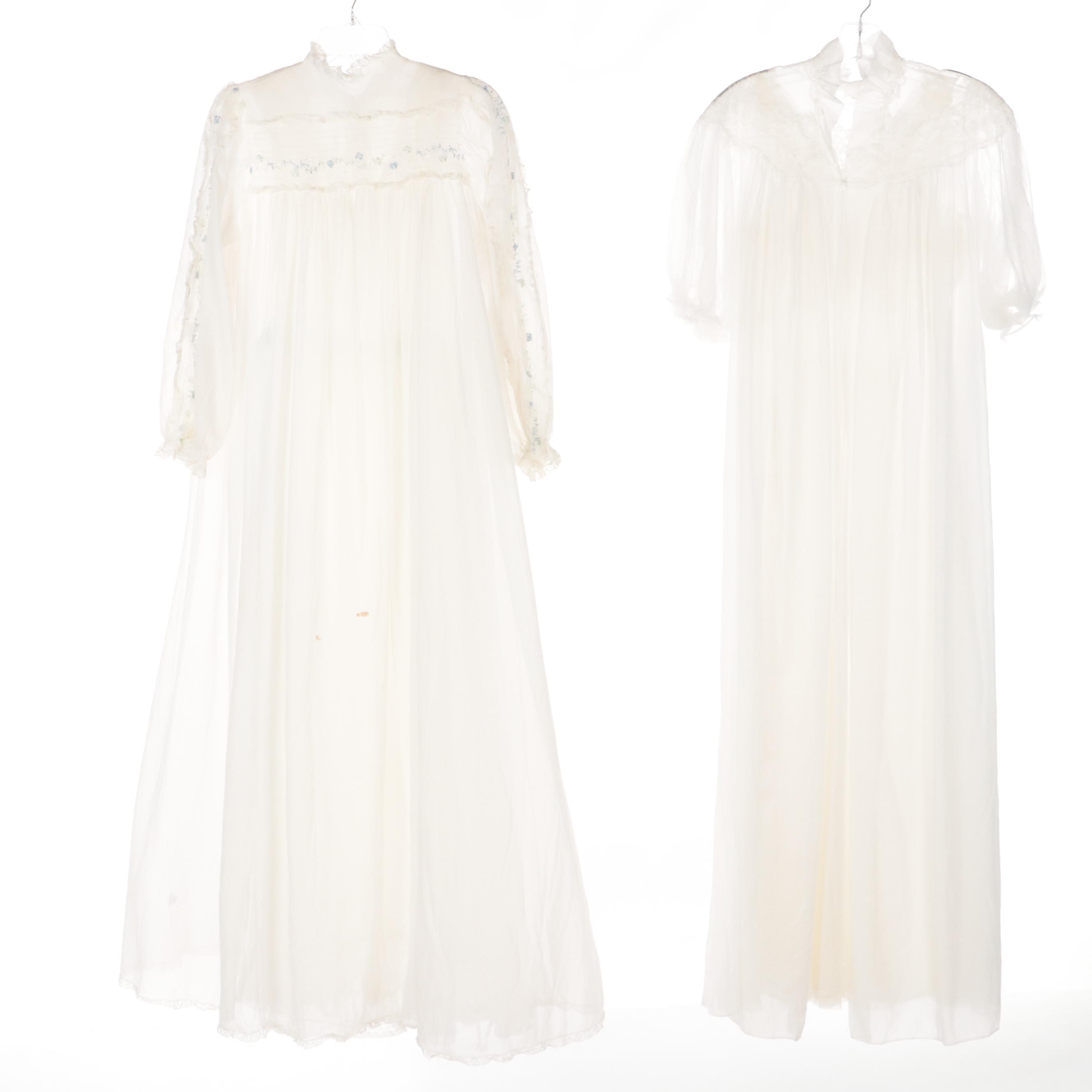 Nightgowns and Peignoir Sets, Including Artemis, Lisette, Vanity Fair, and More