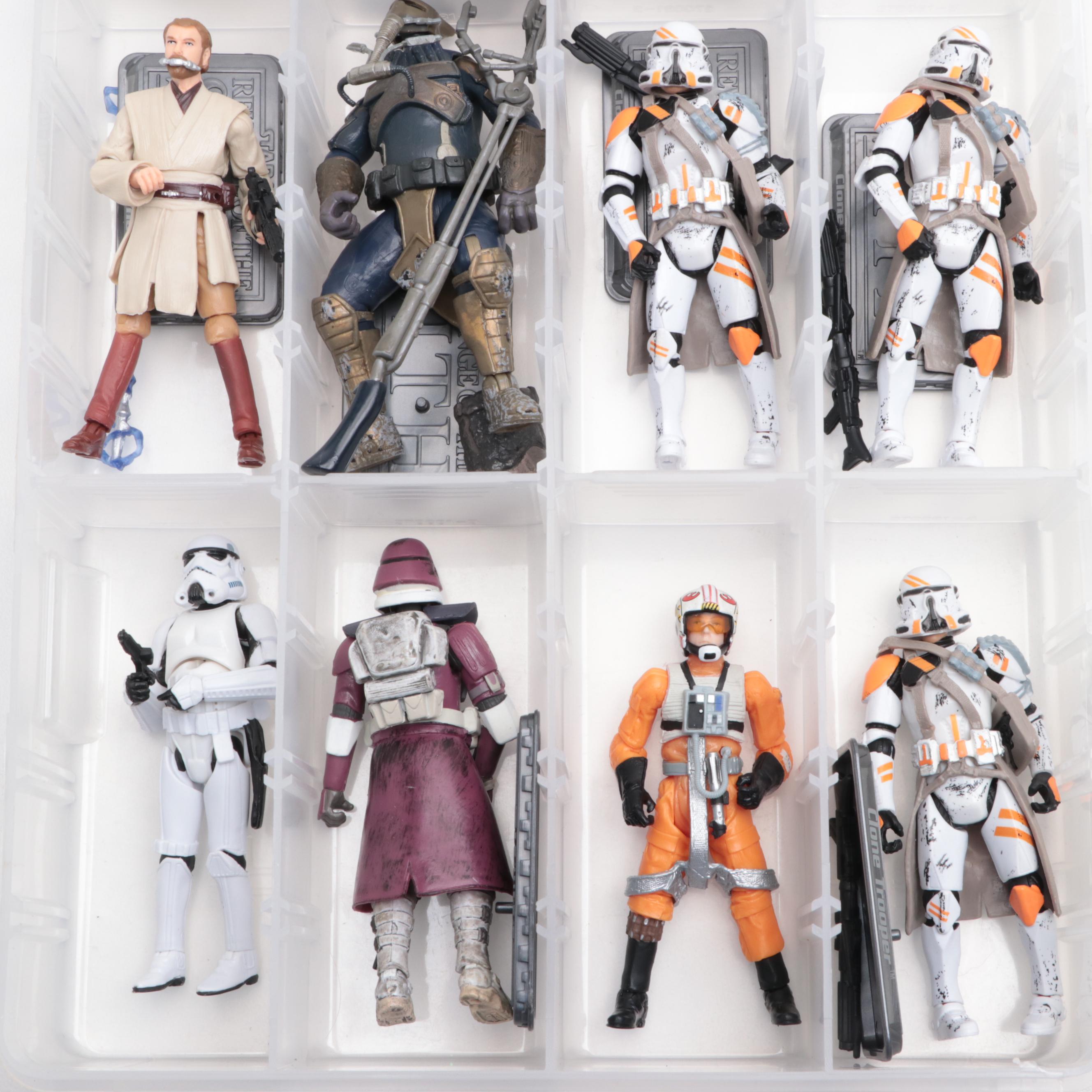 Star Wars Action Figures with Stormtroopers, Yoda, Obi-Wan Kenobi, More