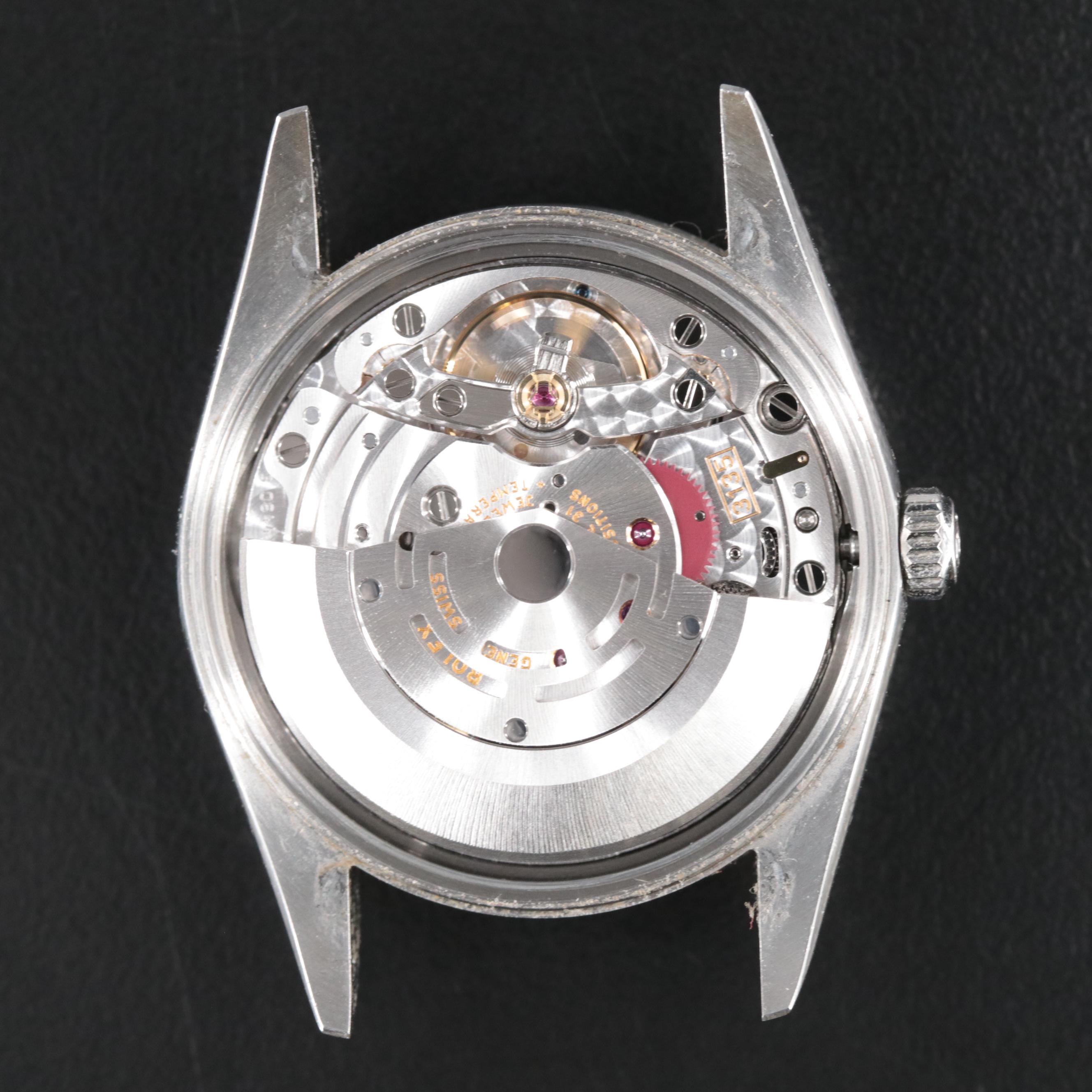 2005 Rolex Oyster Perpetual Date Stainless Steel Watch