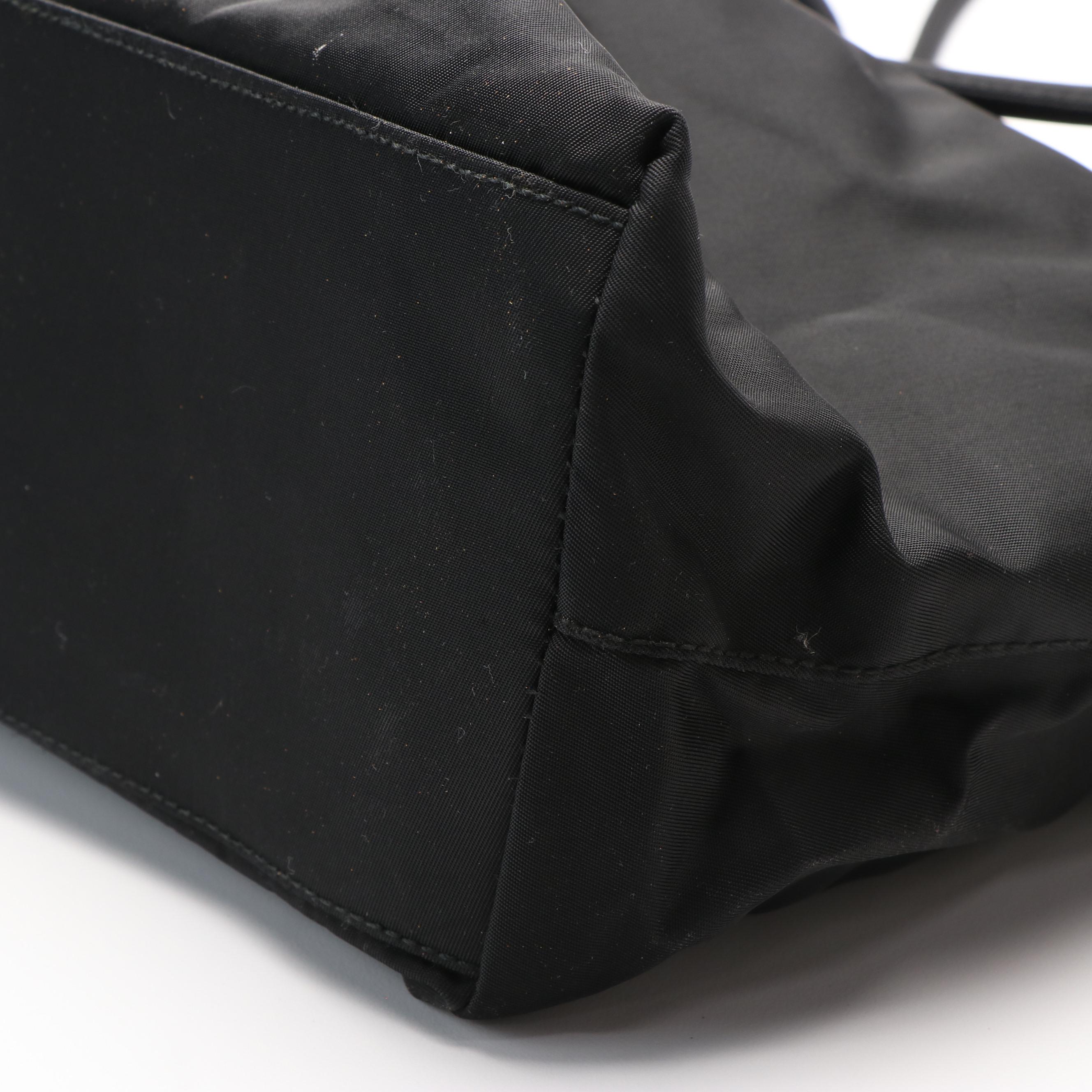 Prada Tessuto Black Nylon Tote