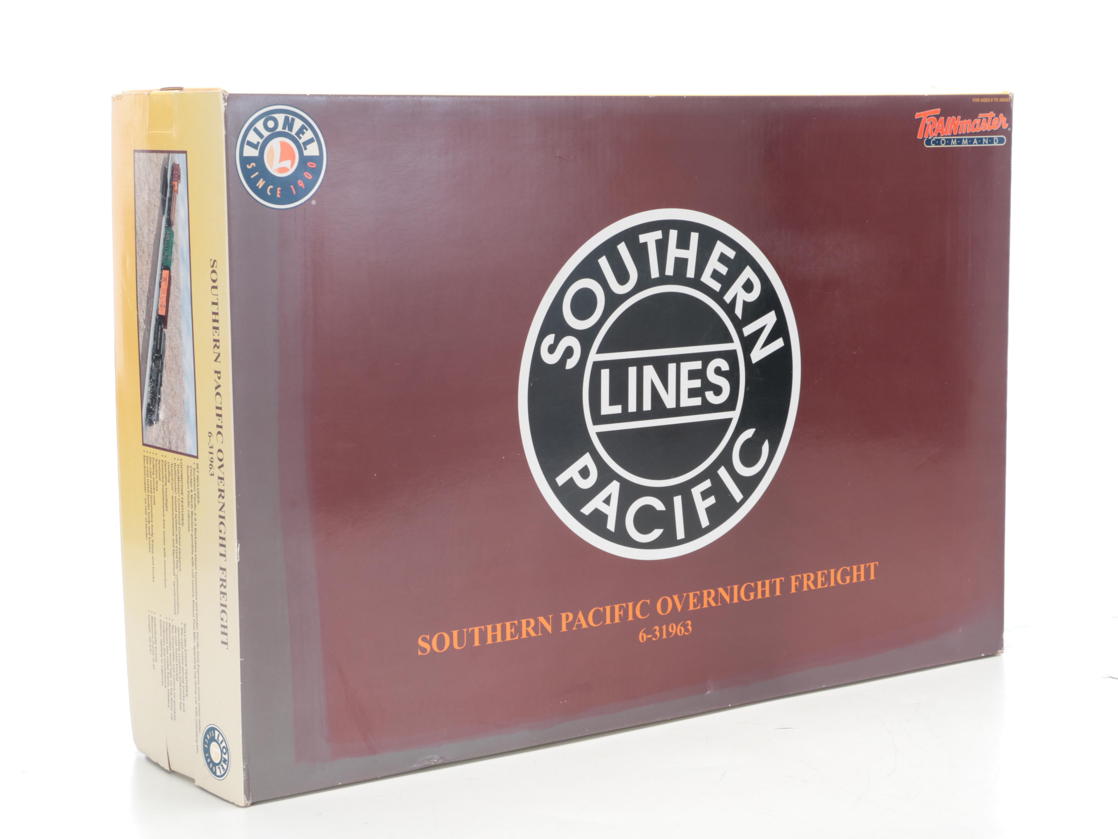 Lionel Southern Pacific Berkshire Locomotive and Tender with More