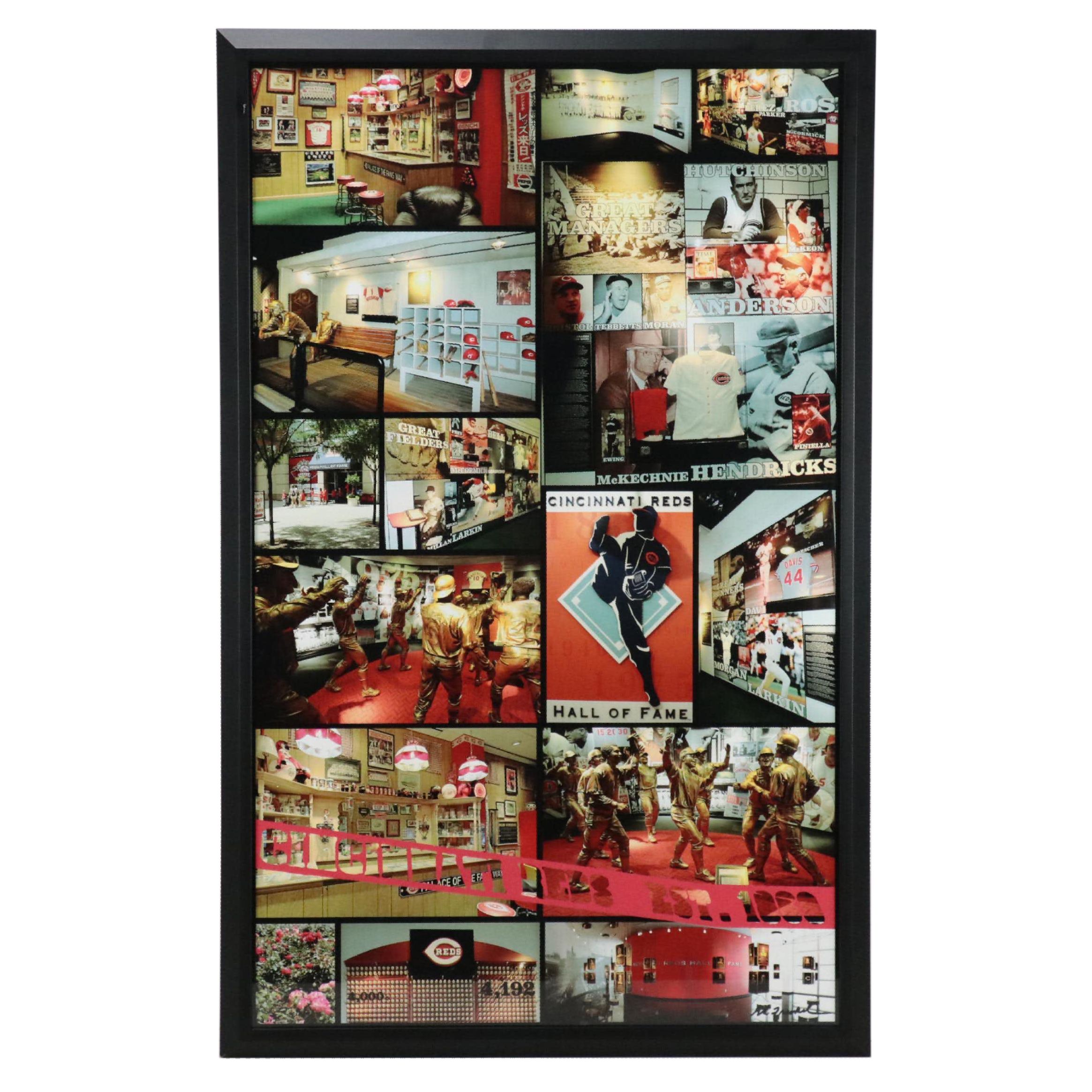 Cincinnati Reds Hall of Fame Giclée Poster