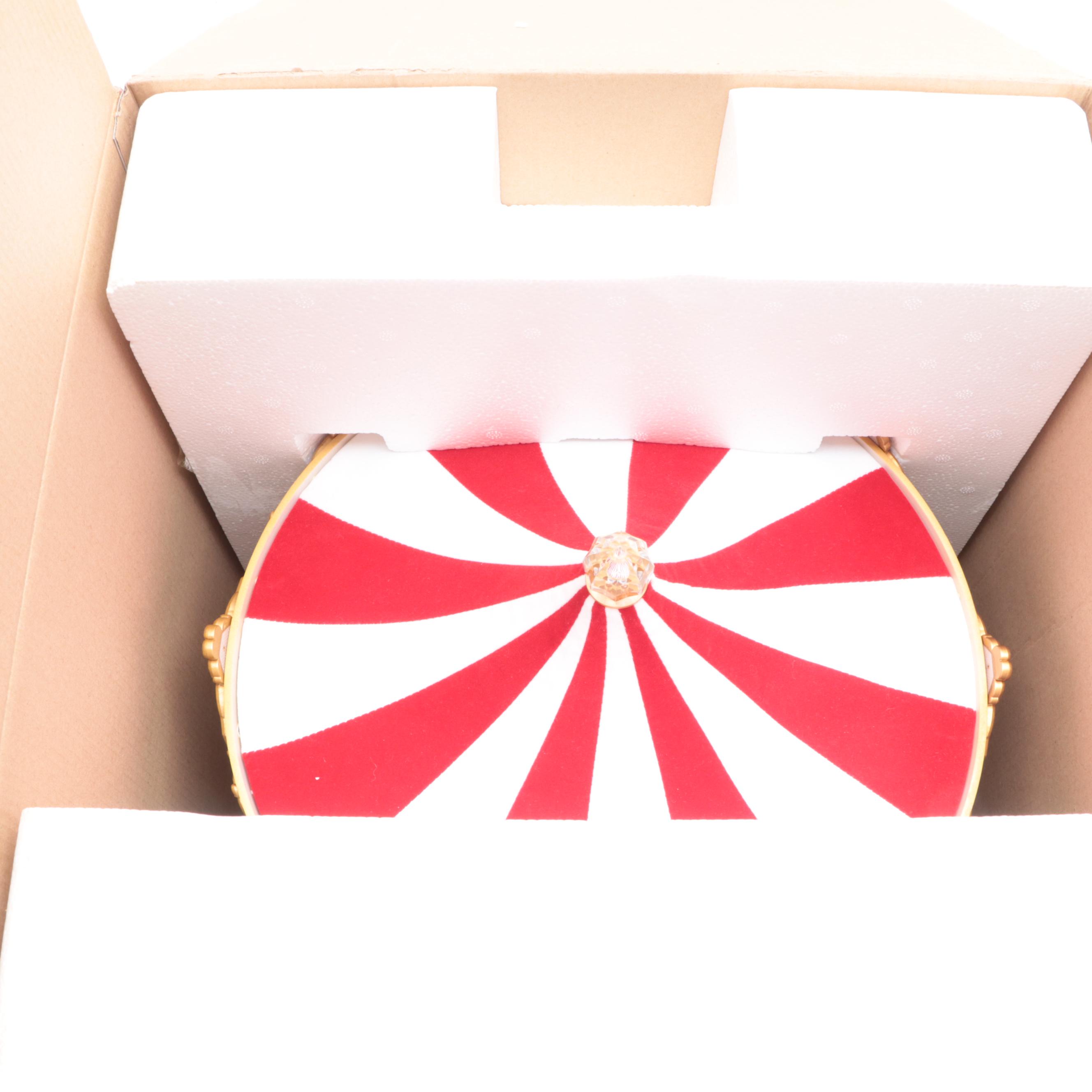 Mr. Christmas Musical Grand Carousel with Carousel Themed Music Box