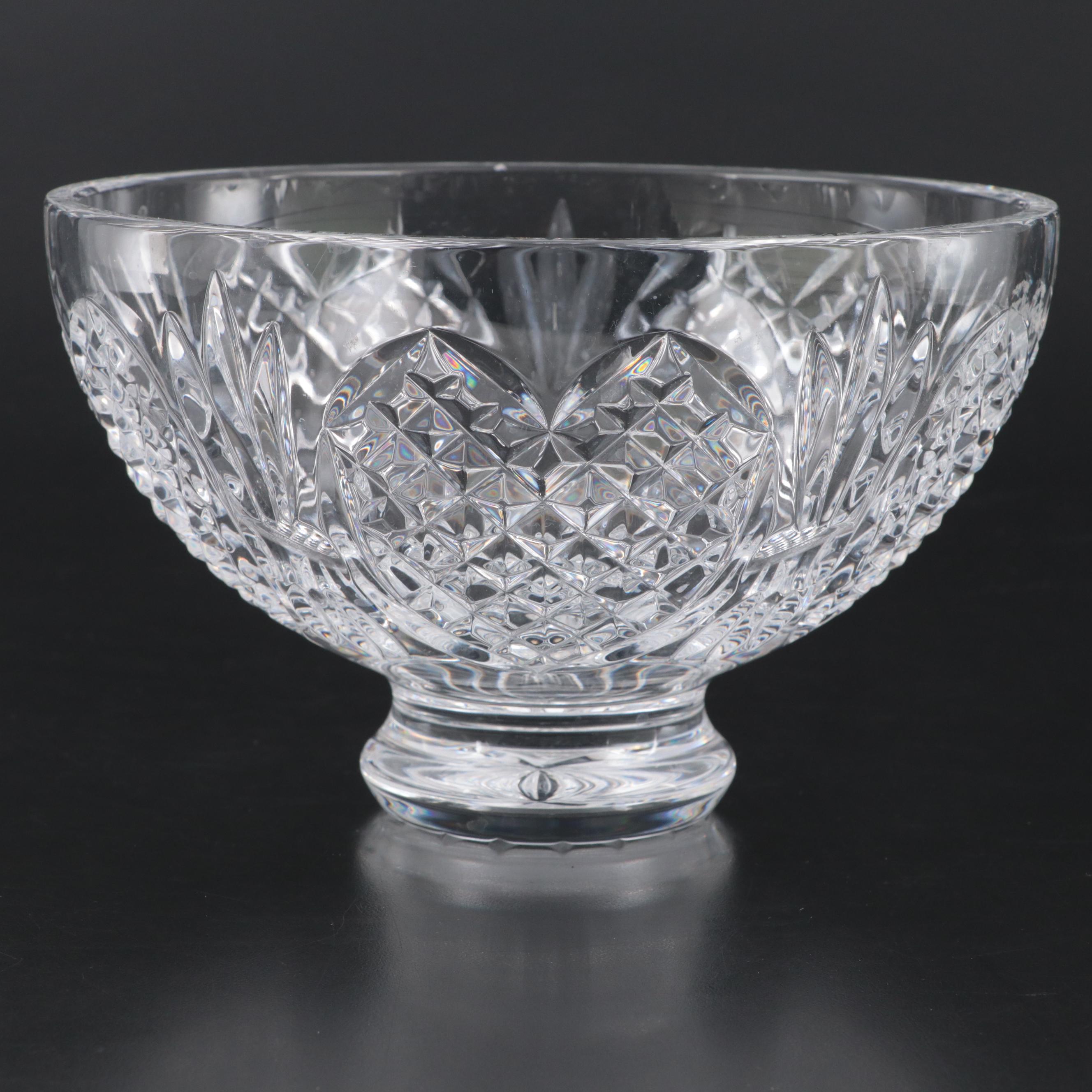 Waterford "Millennium Series" Footed Bowl, 1996–2005