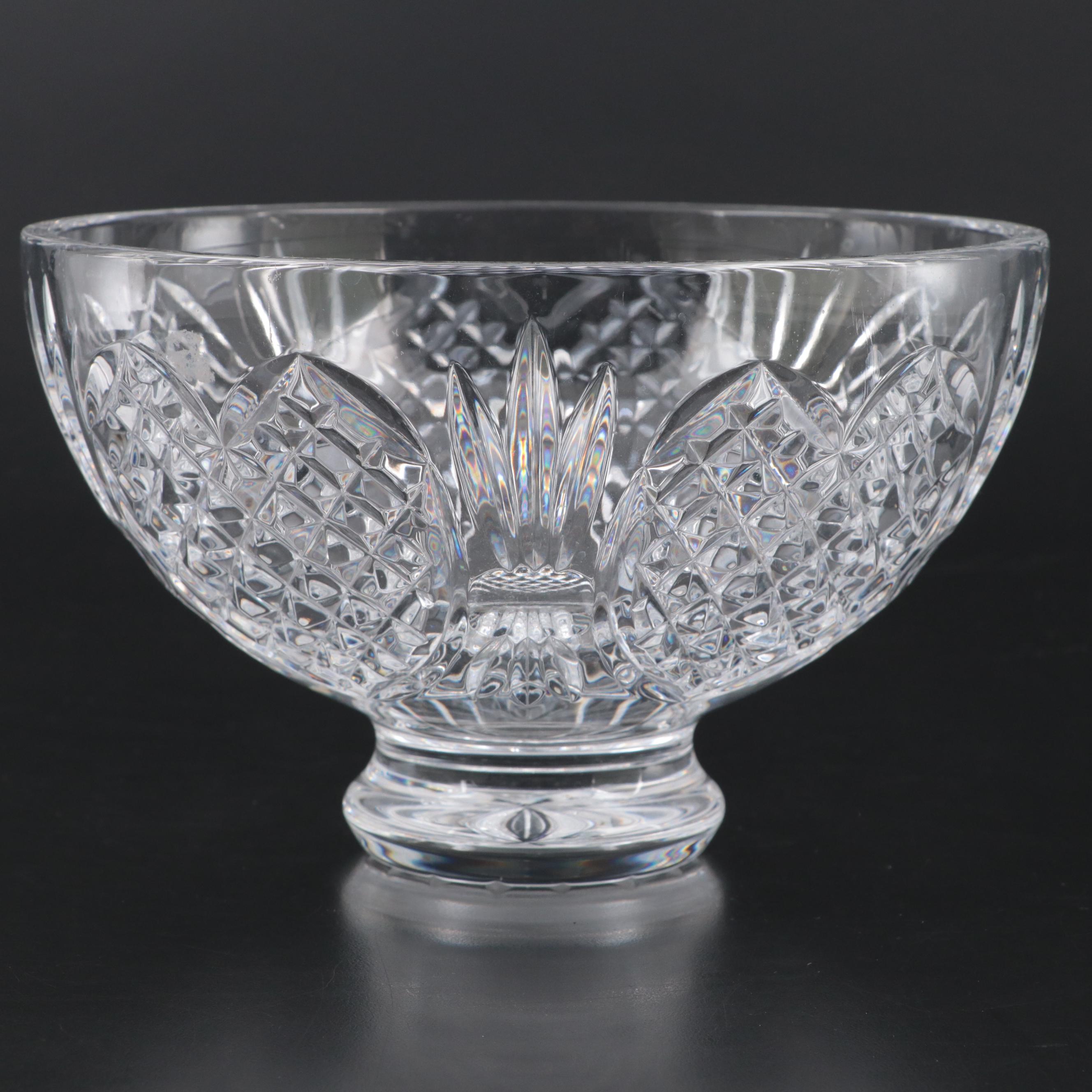 Waterford "Millennium Series" Footed Bowl, 1996–2005