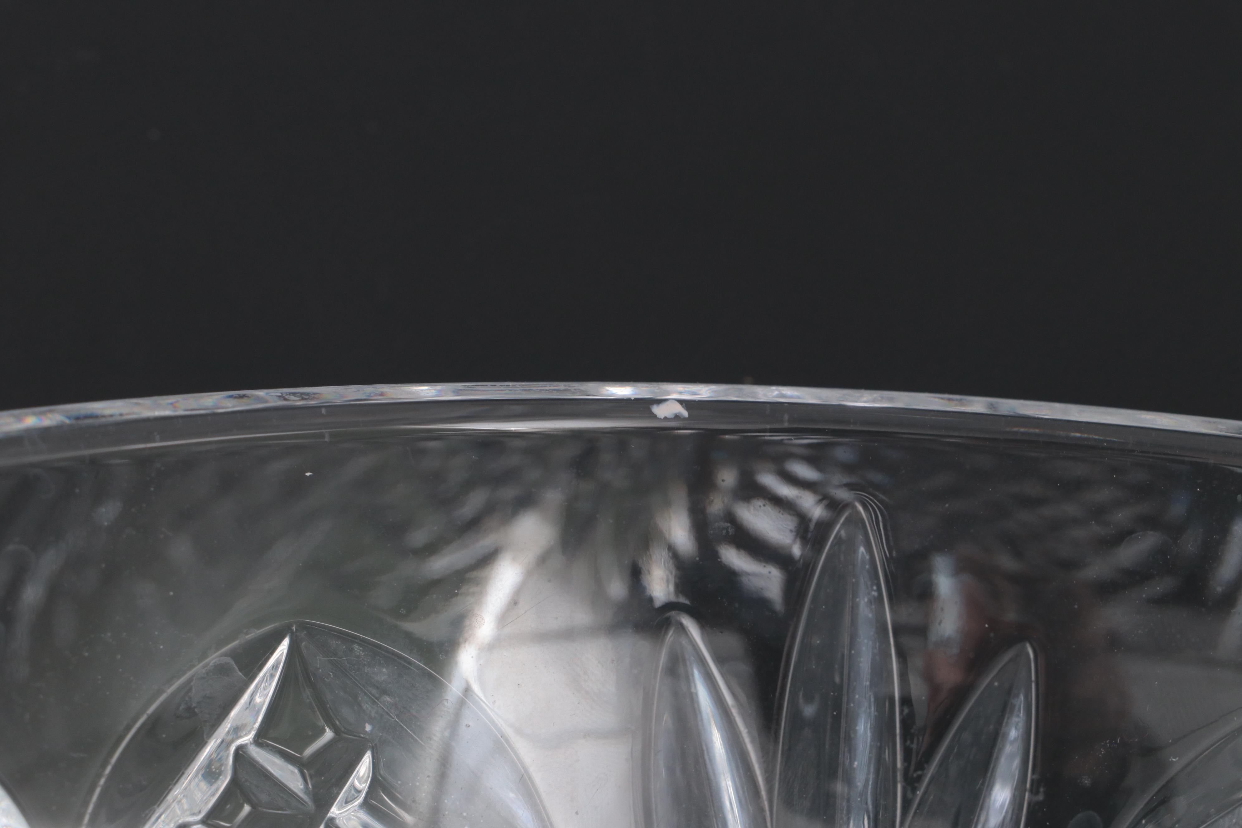 Waterford "Millennium Series" Footed Bowl, 1996–2005