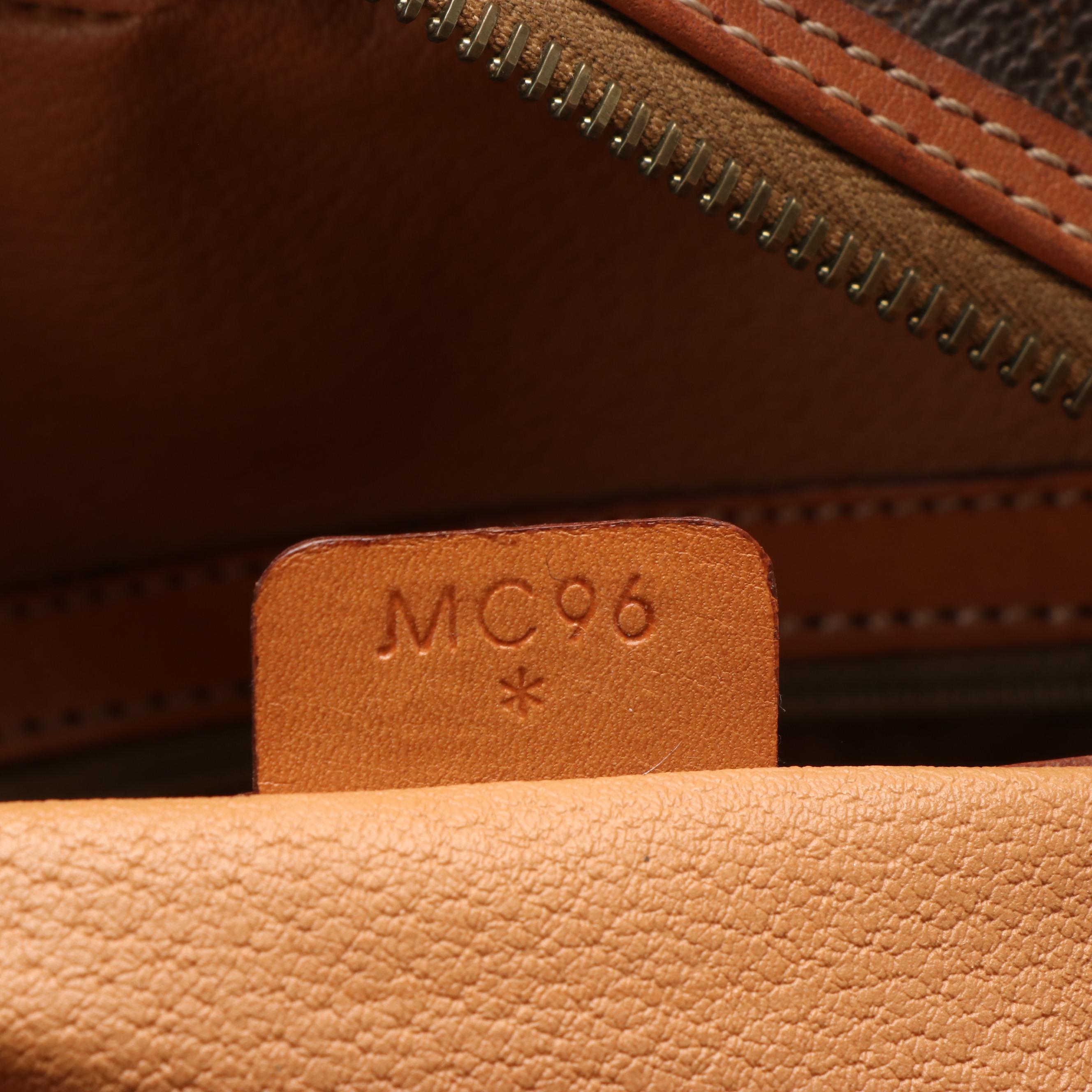 Celine Macadam Dome Coated Canvas Handbag