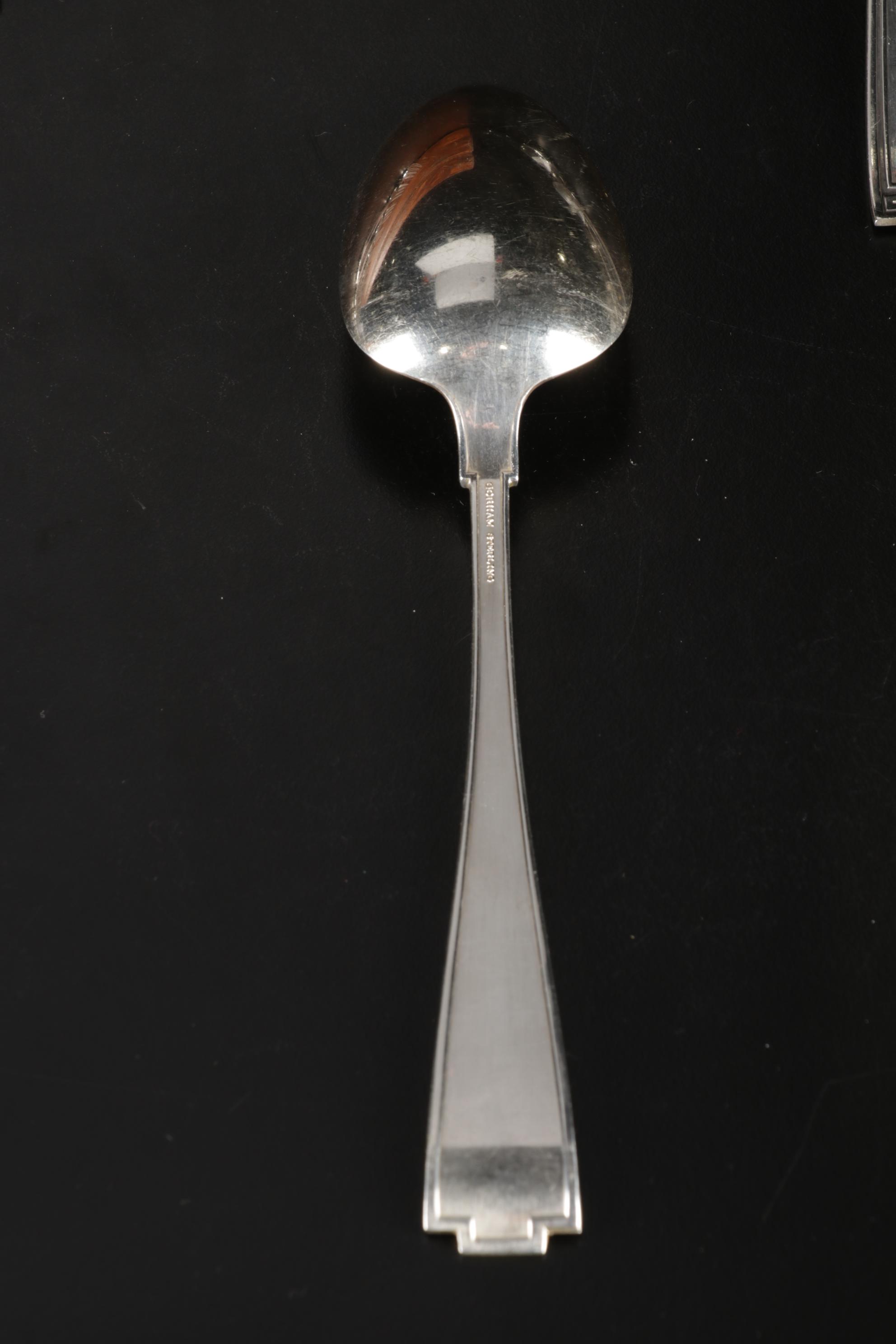 Gorham "Etruscan" Sterling Silver Flatware Set in Chest, 20th Century