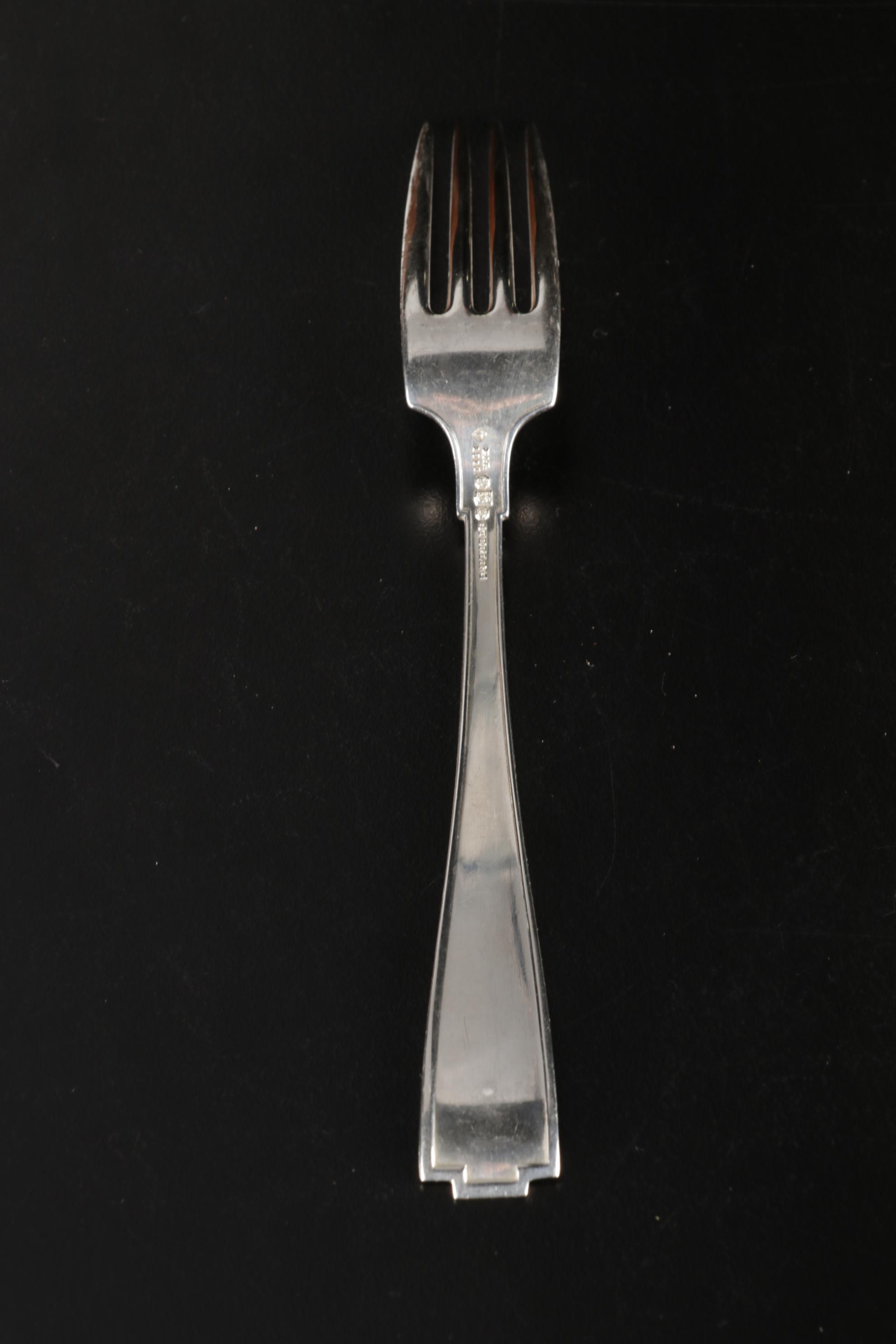 Gorham "Etruscan" Sterling Silver Flatware Set in Chest, 20th Century