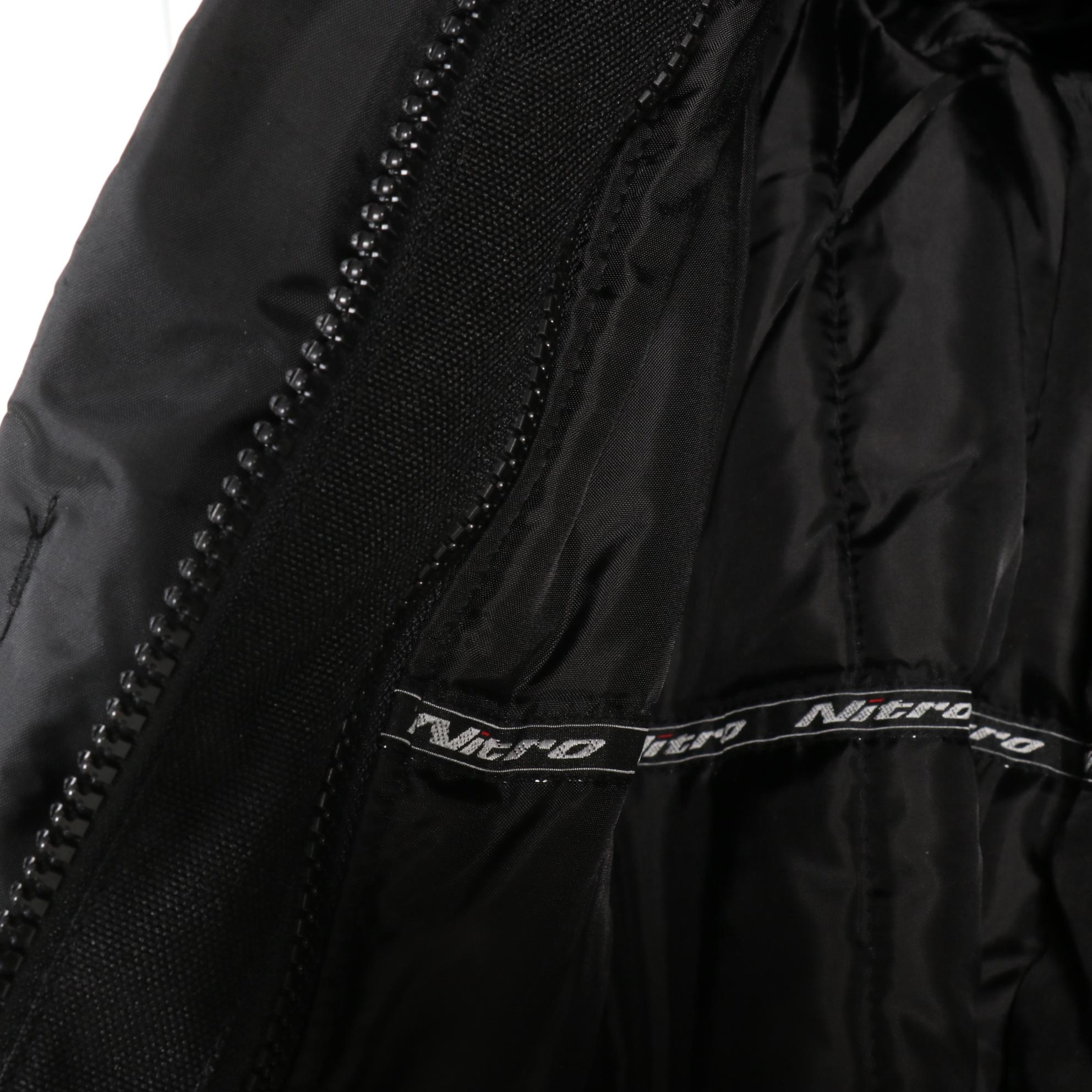 Nitro Motorcycle Jacket with Plates and 111 State Leather Jacket