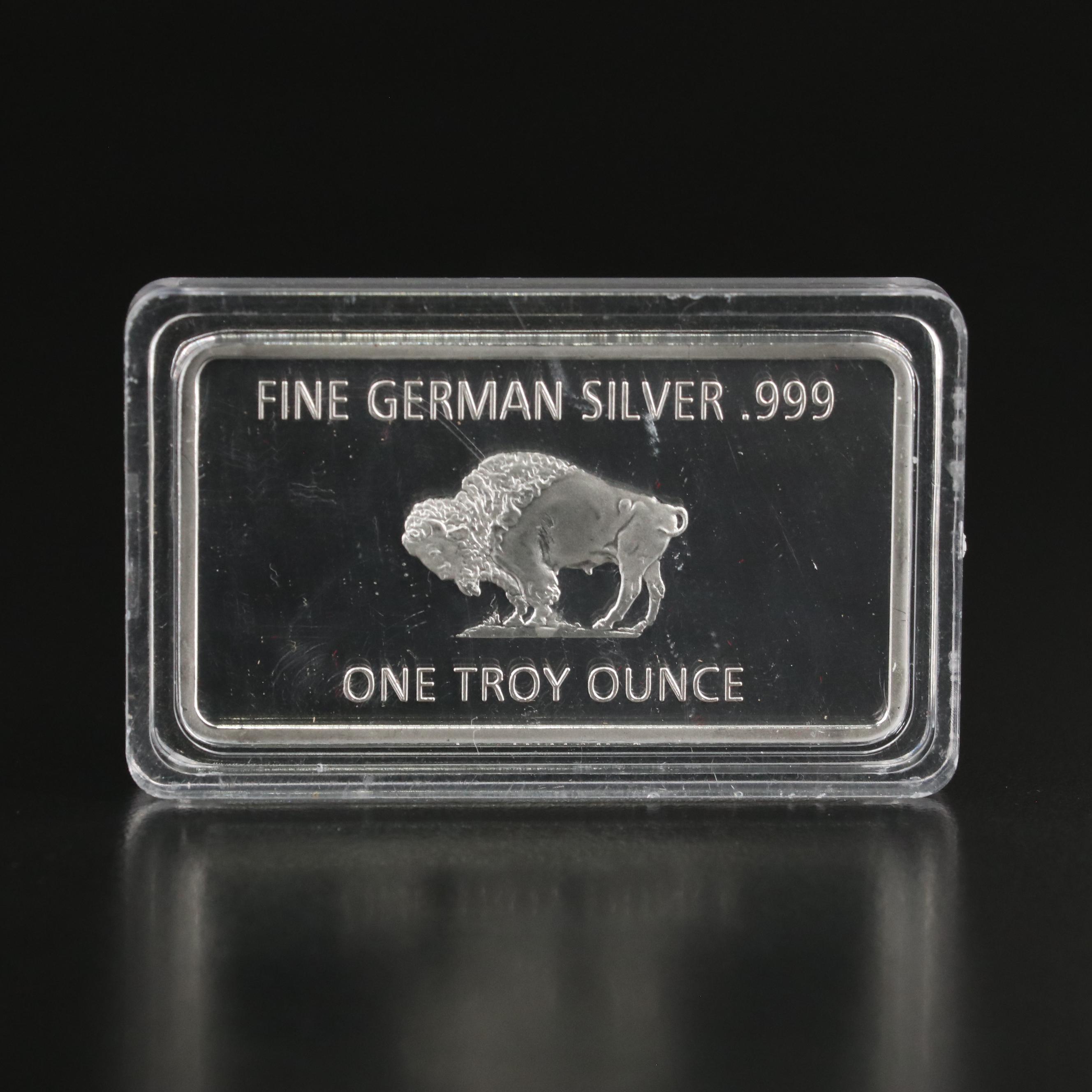 Collection of Eleven One Ounce .999 Silver Bars
