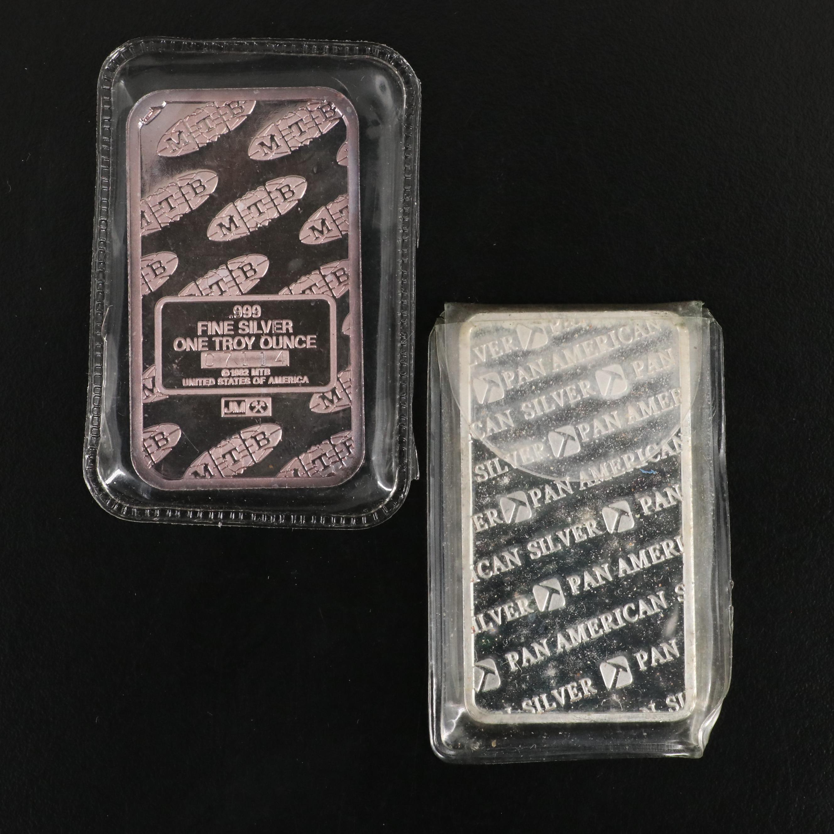Collection of Eleven One Ounce .999 Silver Bars