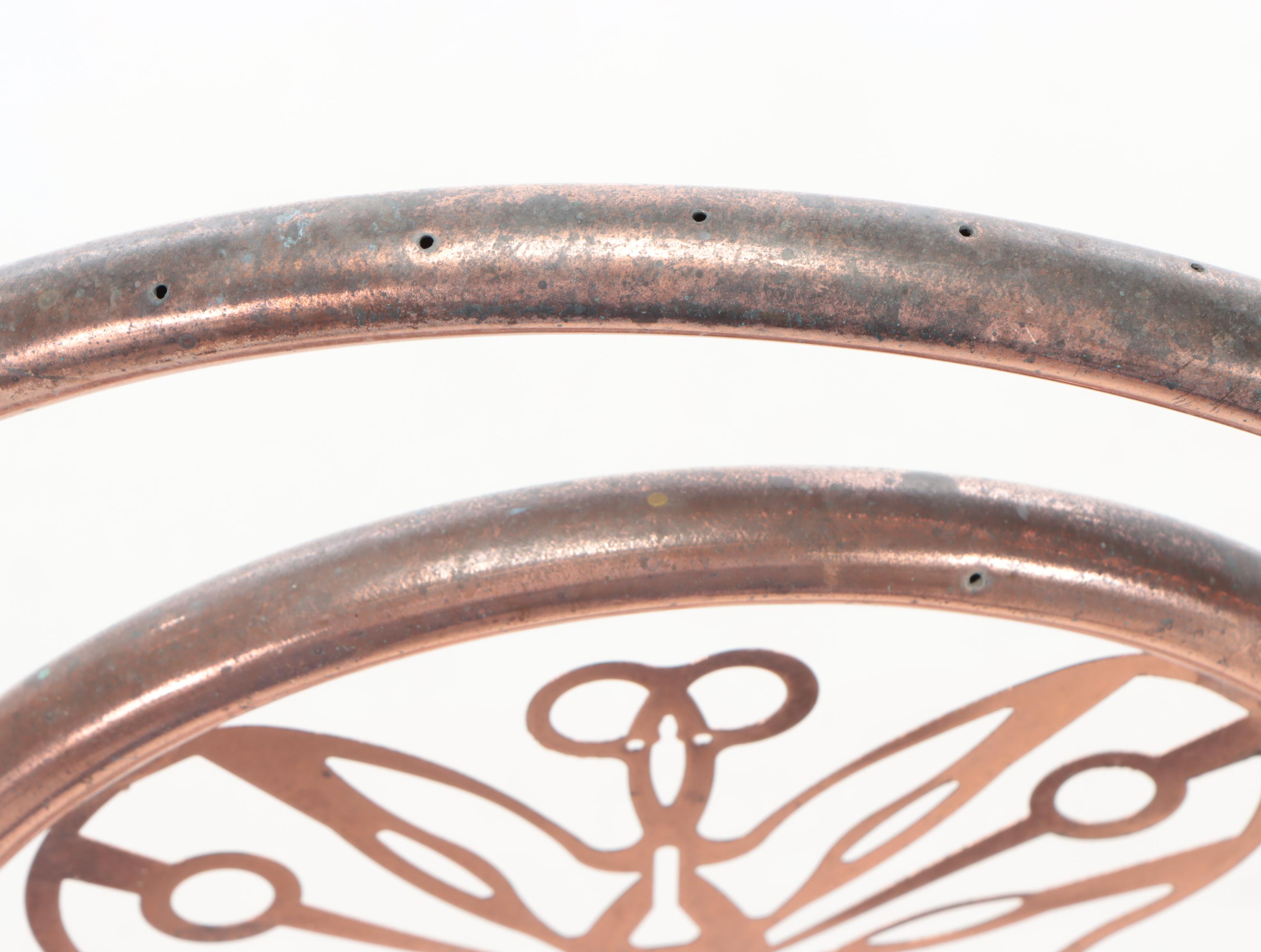 Copper Ornamental Spinning Sprinkler