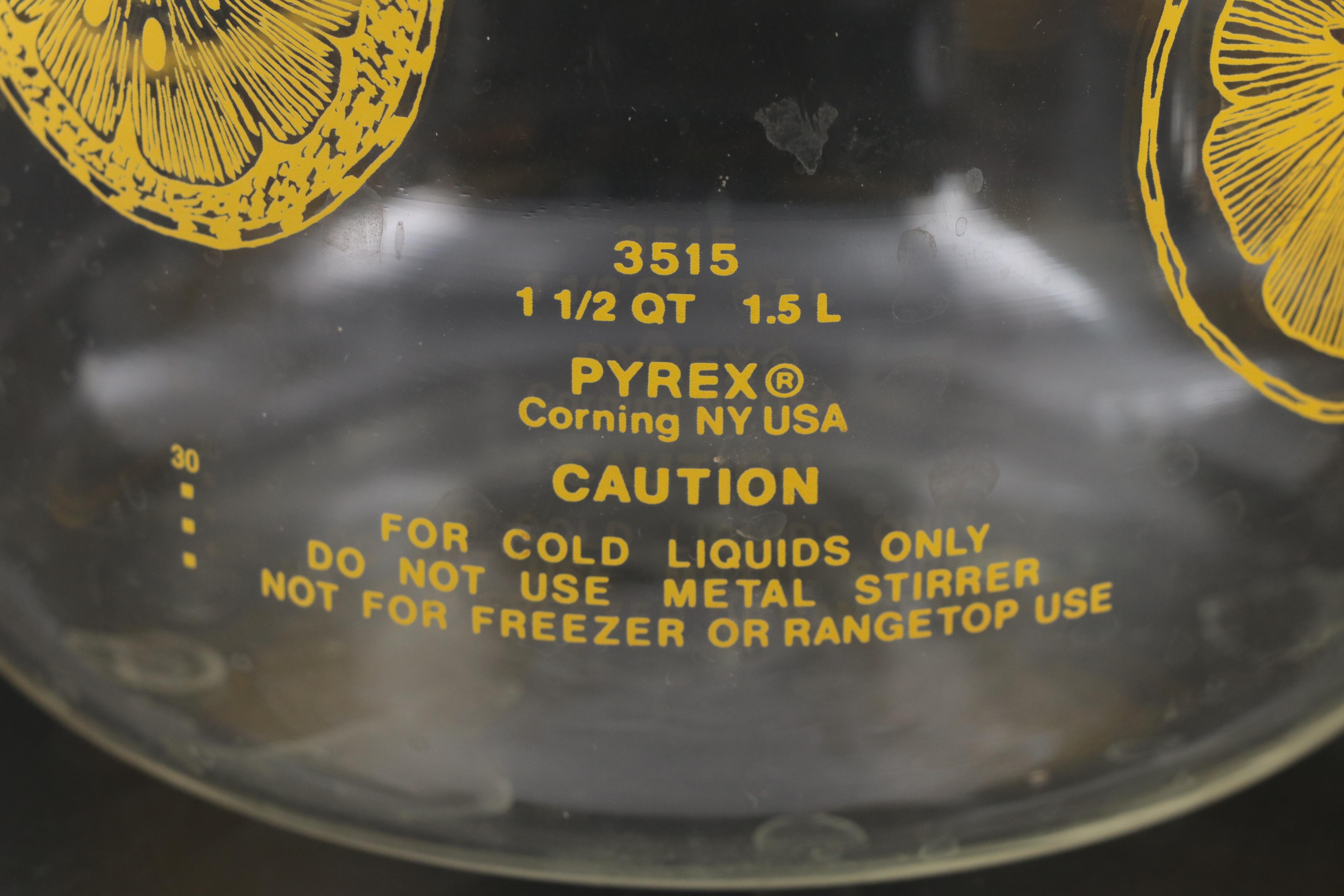 Pyrex with Other Glass Carafes and Pitcher