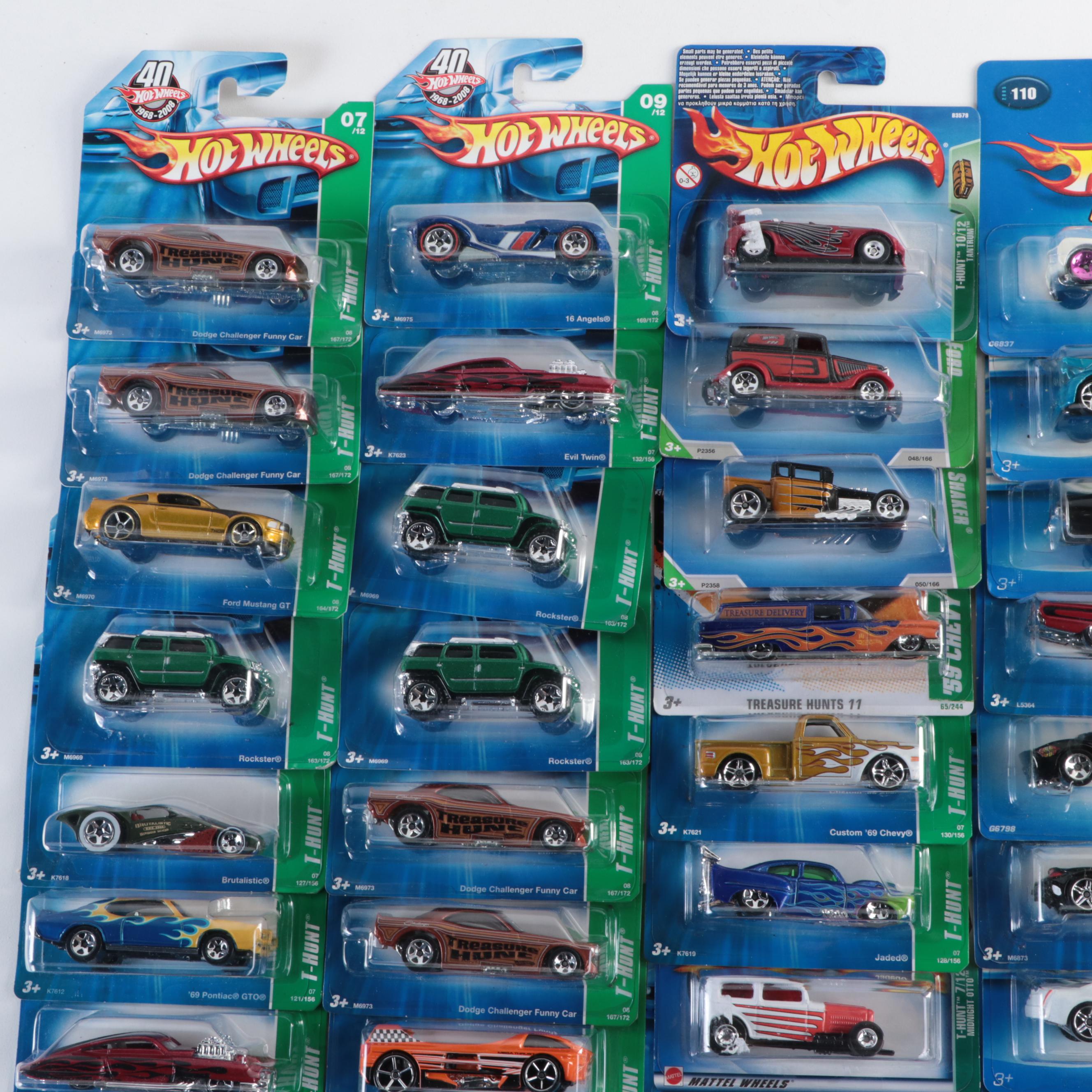 Hot Wheels Short Cards, Treasure Hunt and More Diecast Vehicles