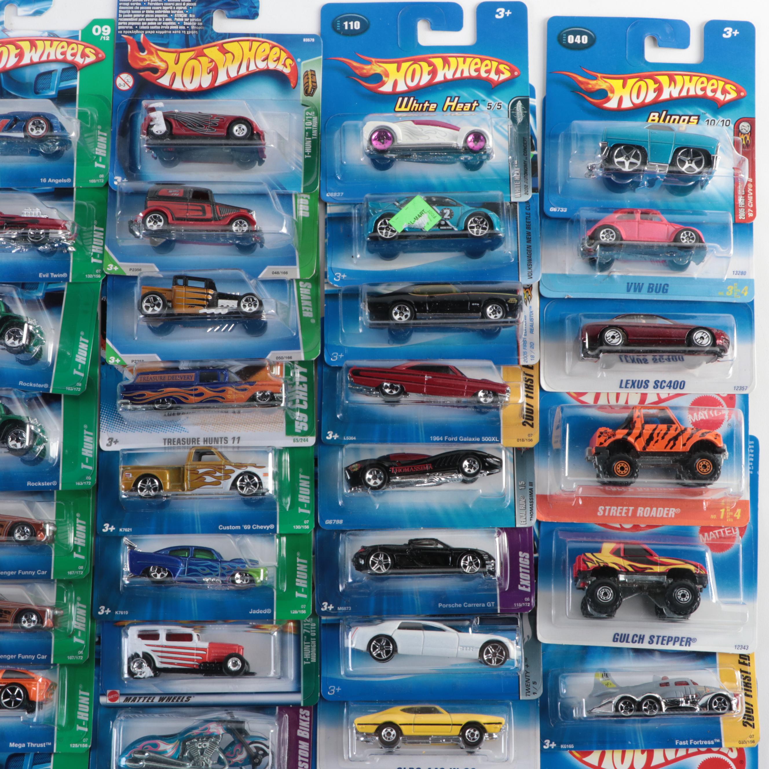 Hot Wheels Short Cards, Treasure Hunt and More Diecast Vehicles