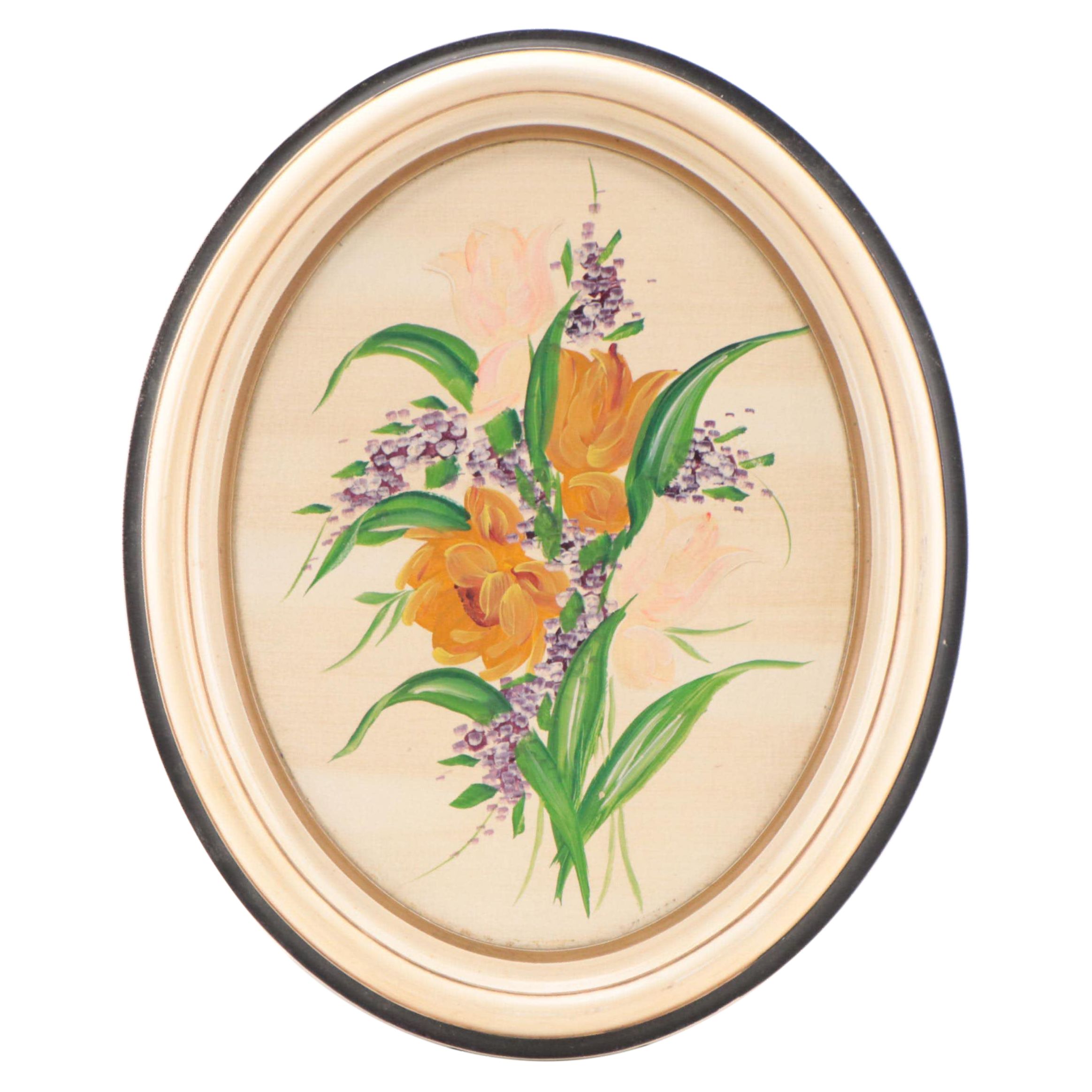 Oil Painting of Flower Bouquet